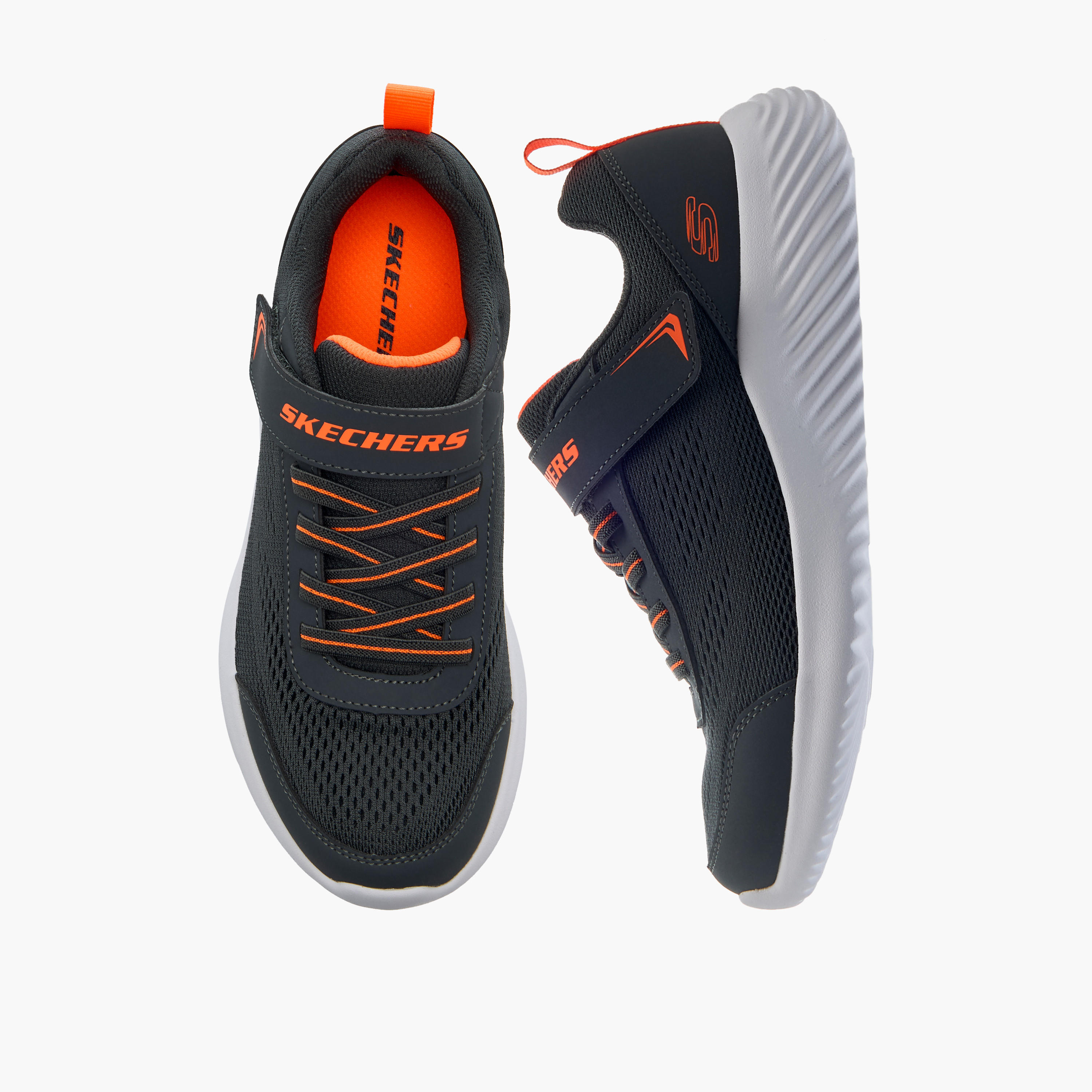 Skechers Boys Hook & Loop Sports Shoes-boys-shoes-sports-image-1