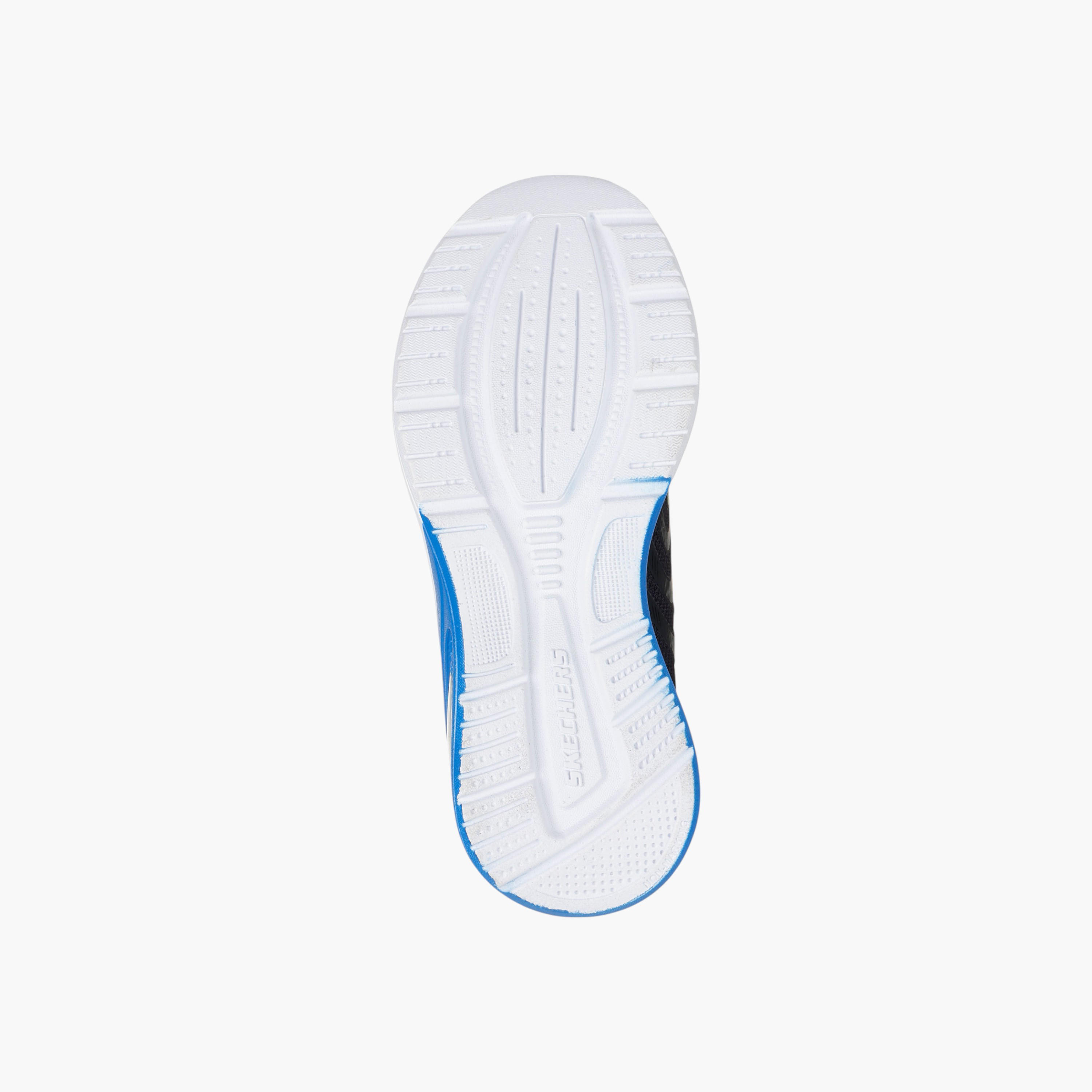 Skechers Boys' MICROSPEC MAX ADVANCE Sneakers with Hook and Loop Closure - 403938L-BBLM-sports-boys-shoes-image-4