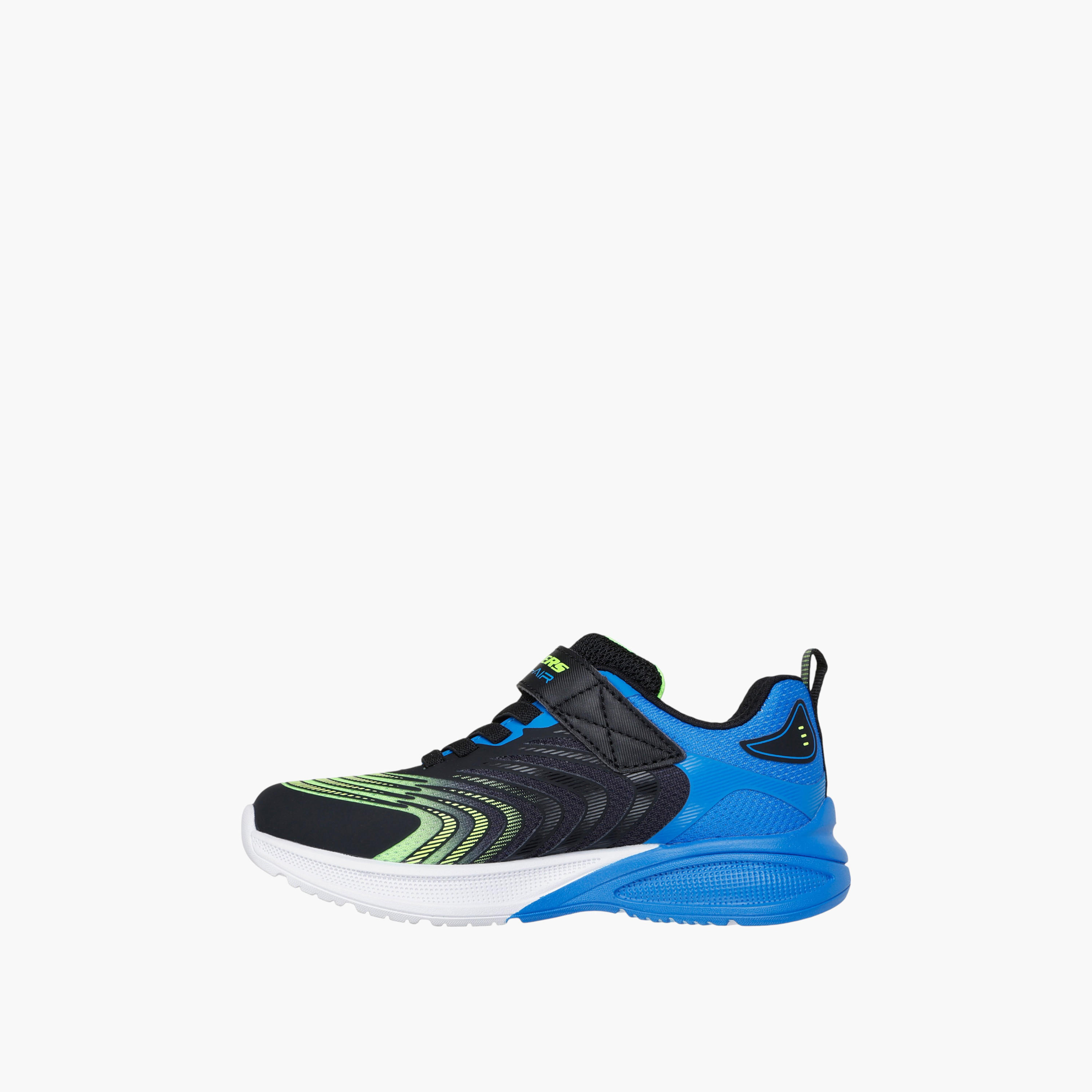 Skechers Boys' MICROSPEC MAX ADVANCE Sneakers with Hook and Loop Closure - 403938L-BBLM-boys-shoes-sneakers-image-5