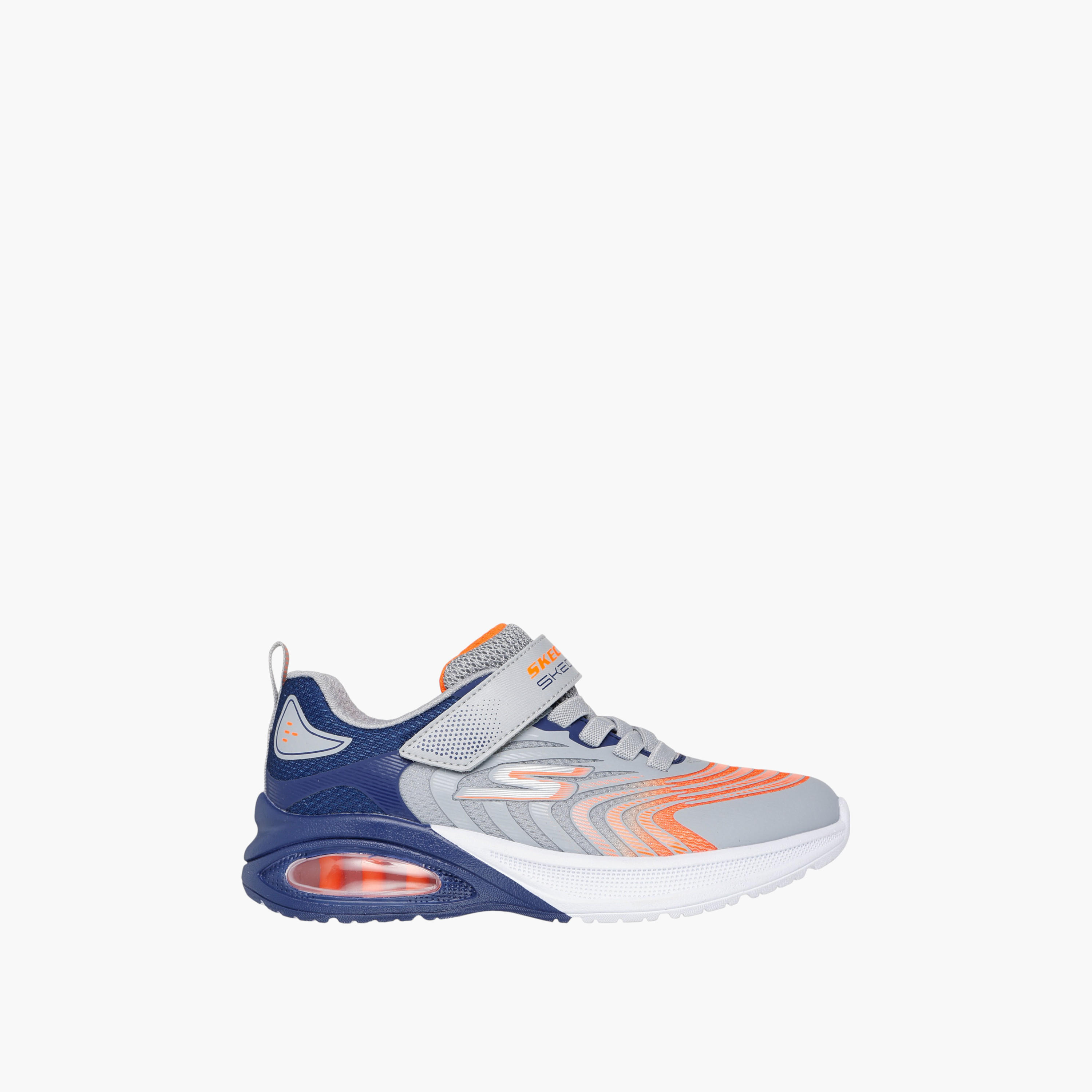 Skechers Boys MICROSPEC MAX ADVANCE Hook & Loop Light-Up Ankle Sneakers-boys-shoes-sneakers-image-2