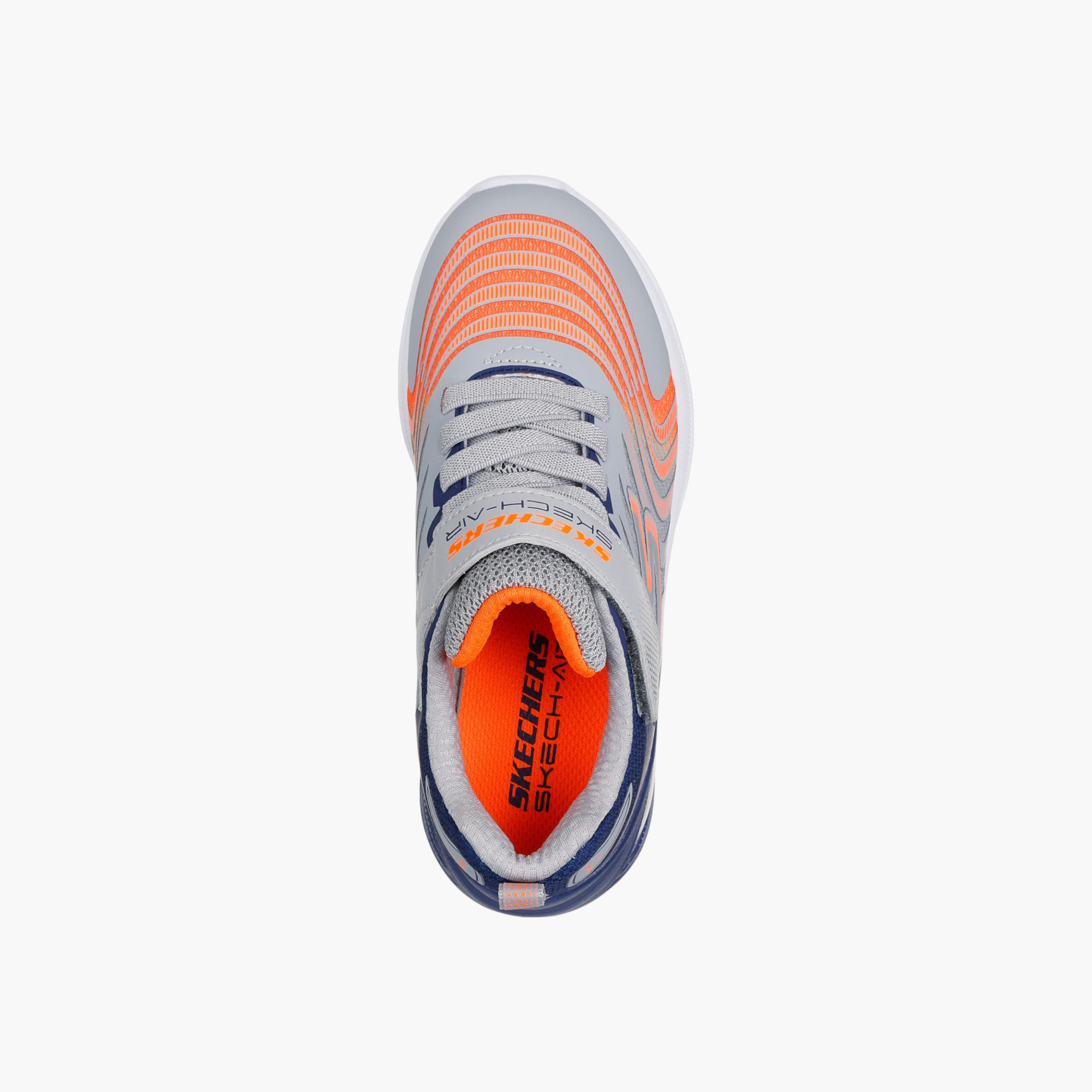 Skechers Boys MICROSPEC MAX ADVANCE Hook & Loop Light-Up Ankle Sneakers-boys-shoes-sneakers-image-3