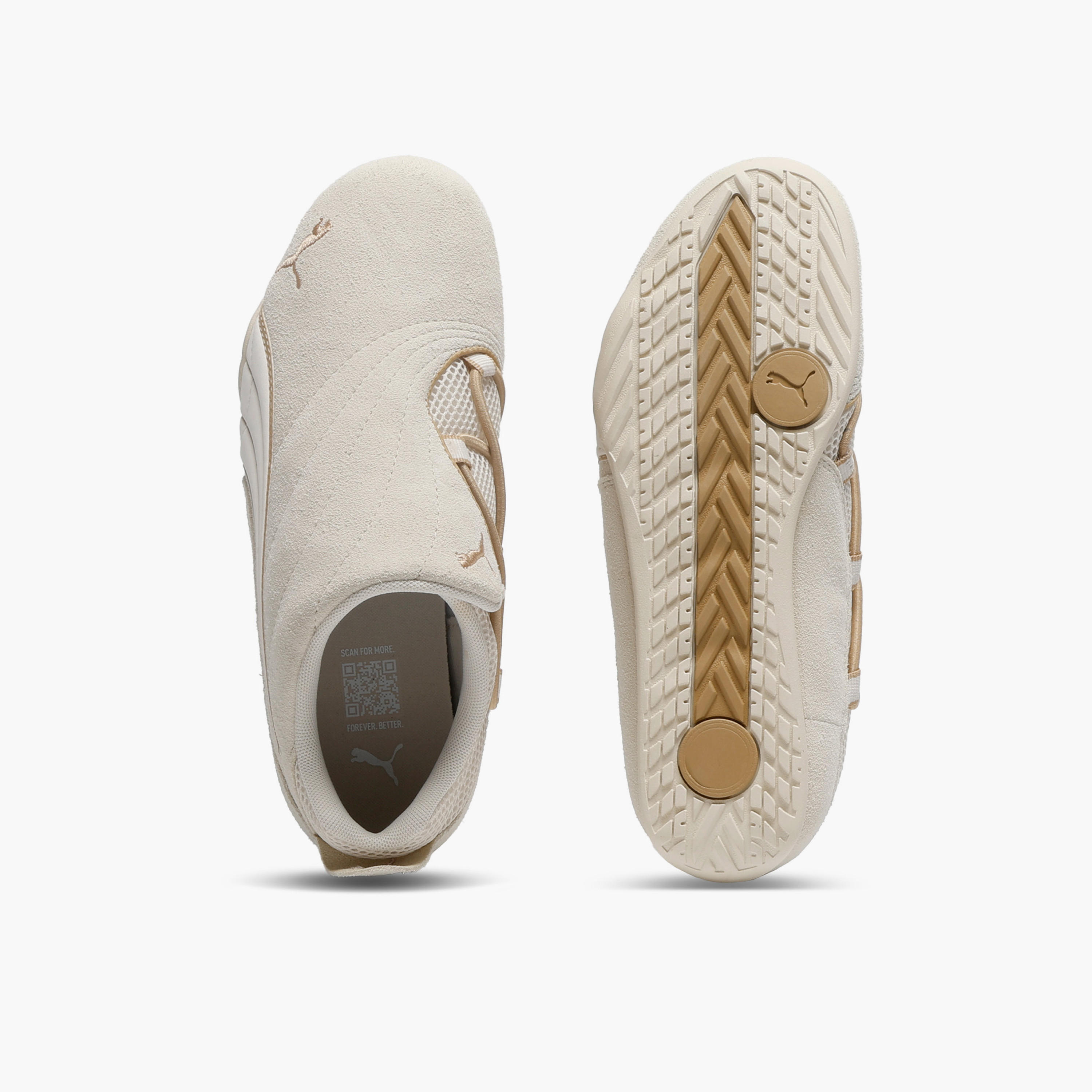 Puma Women Catch Soleil Leather Slip-On Sports Shoes-women-shoes-sneakers-image-4