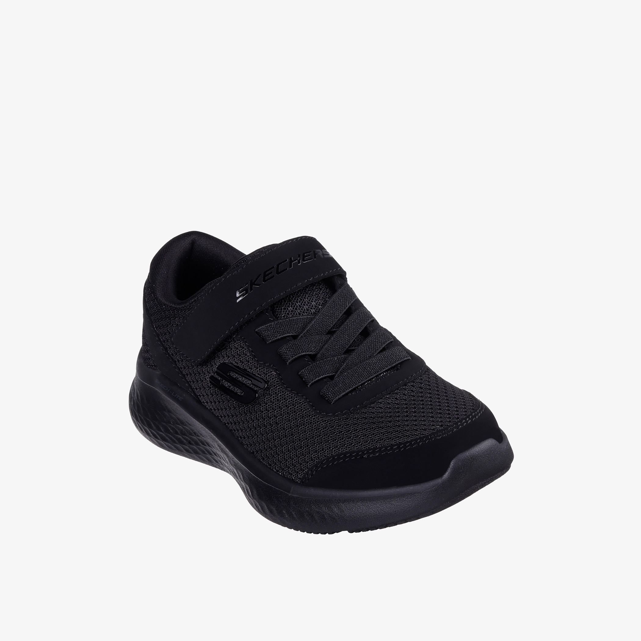 Skechers Kids Textured Hook & Loop Breathable Trainer Shoes-boys-shoes-sneakers-image-1