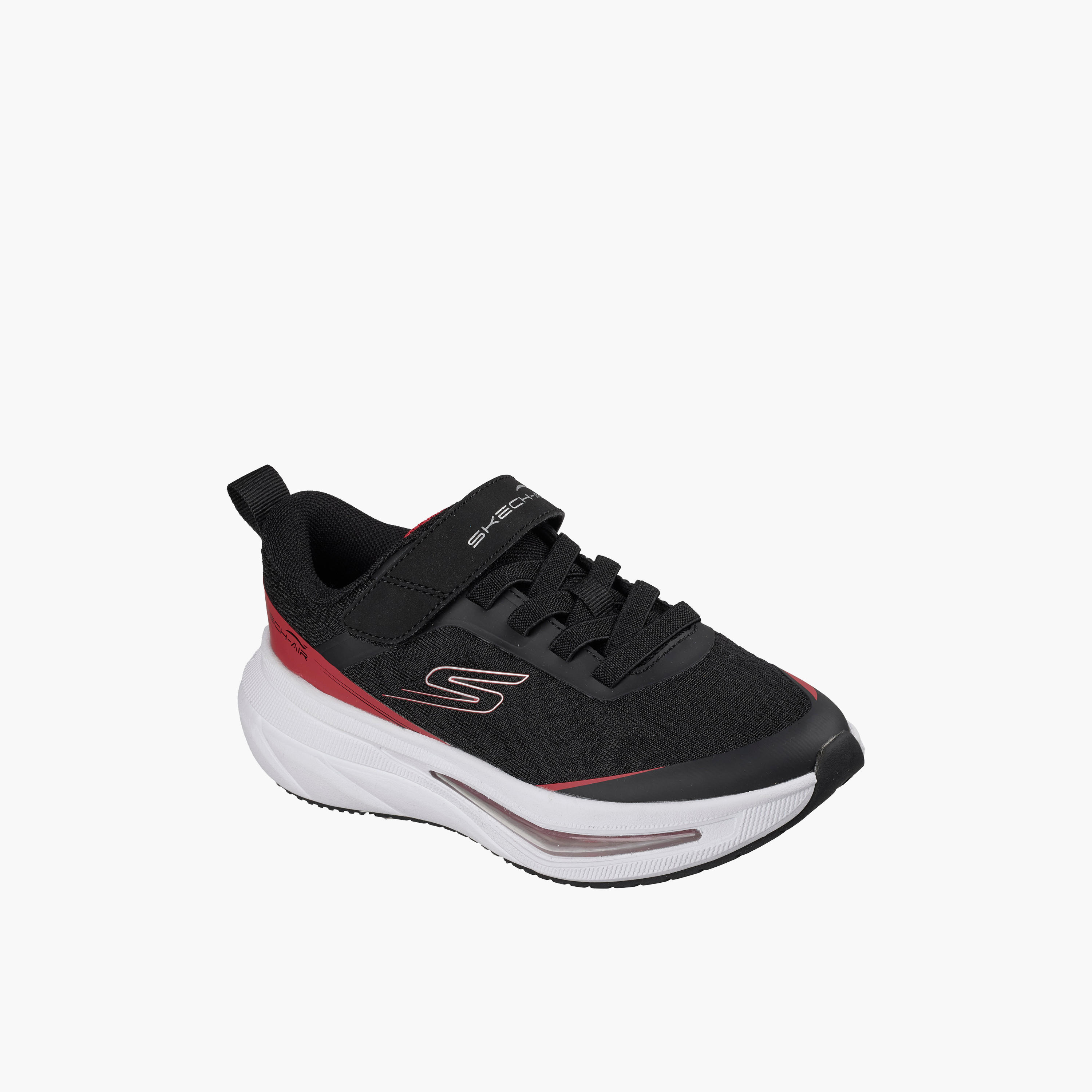 Skechers Boys SKECH-AIR FLIGHT Hook & Loop Sneakers - 404095L-BKRD-CP-boys-shoes-sneakers-image-1