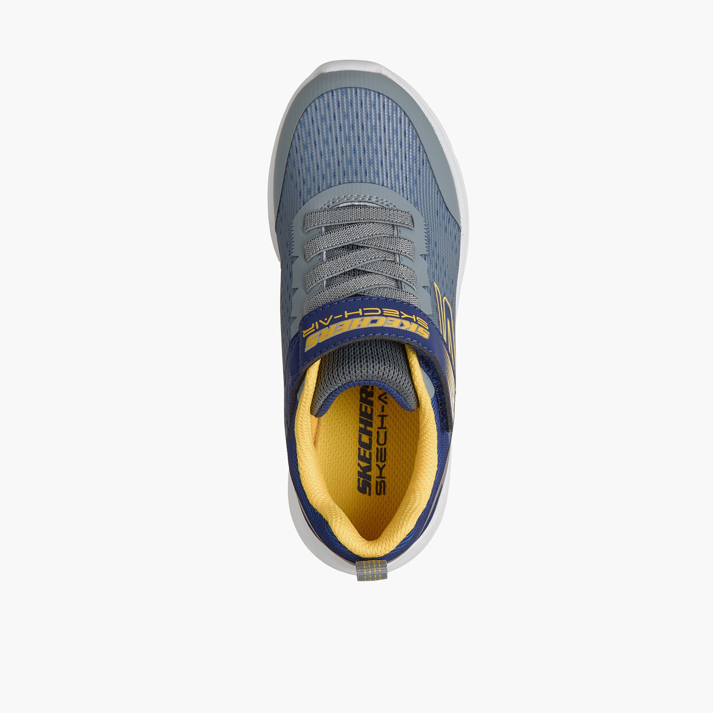 Skechers Boys Microspec Max Advance Hook & Loop Sneakers-boys-shoes-sneakers-image-2