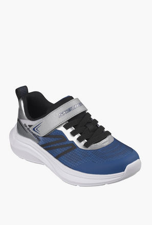 حذاء سنيكرز طول الكاحل بشريط إغلاق مايكروسبِك فيلوسيتي للأولاد من سكيتشرز-boys-shoes-sports-image-1