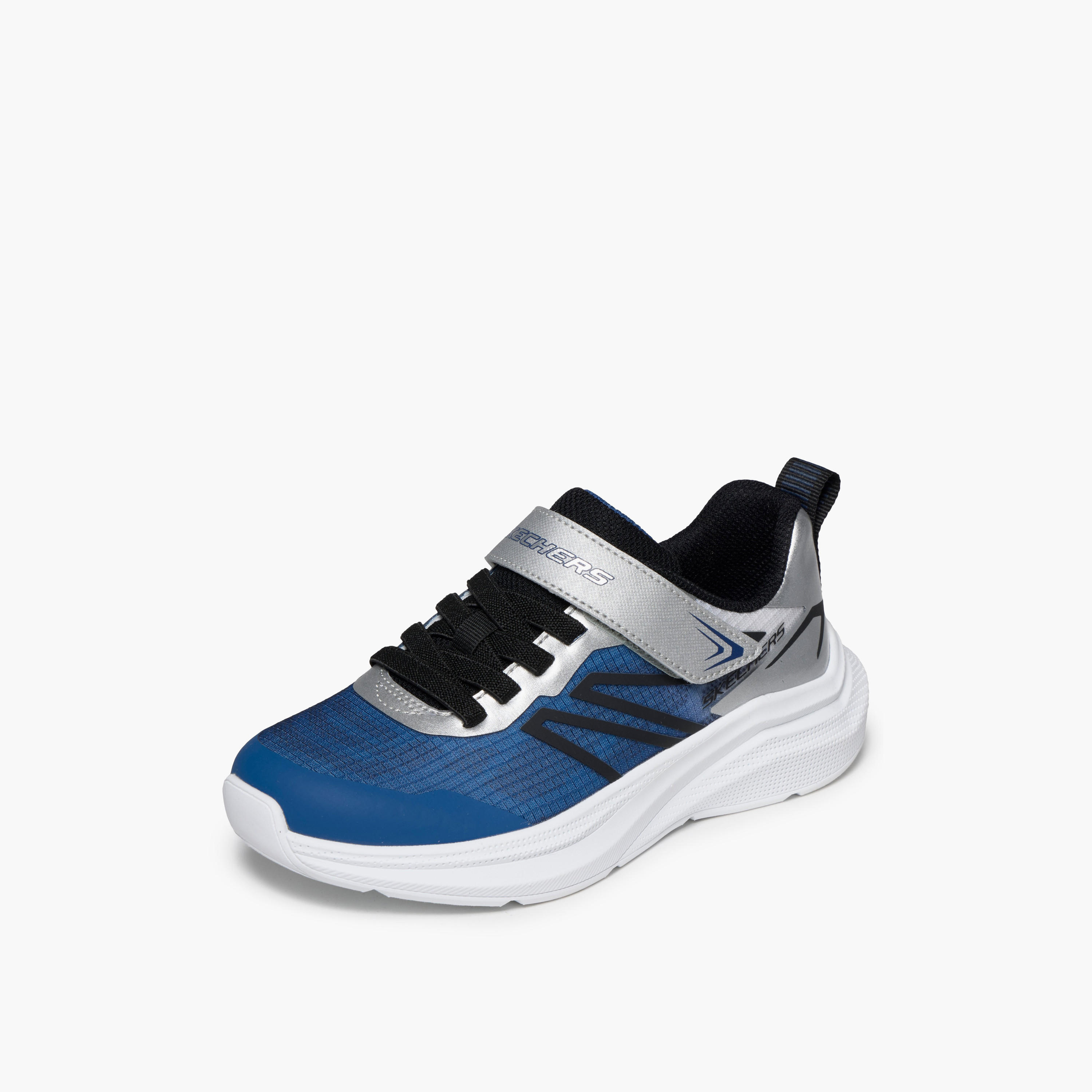حذاء سنيكرز طول الكاحل بشريط إغلاق مايكروسبِك فيلوسيتي للأولاد من سكيتشرز-sports-boys-shoes-image-5