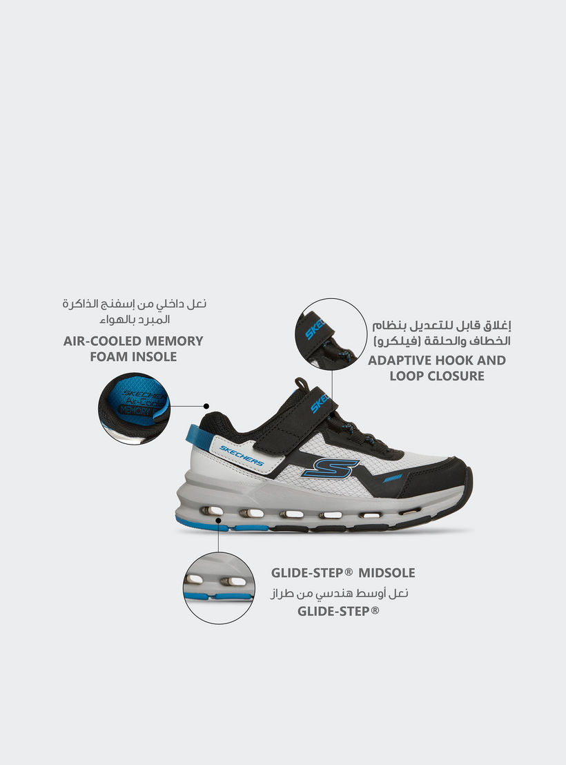 حذاء سنيكرز جلايد ستيب بلس بكاحل وشريط إغلاق لاصق للأولاد من سكيتشرز-boys-shoes-sneakers-image-2