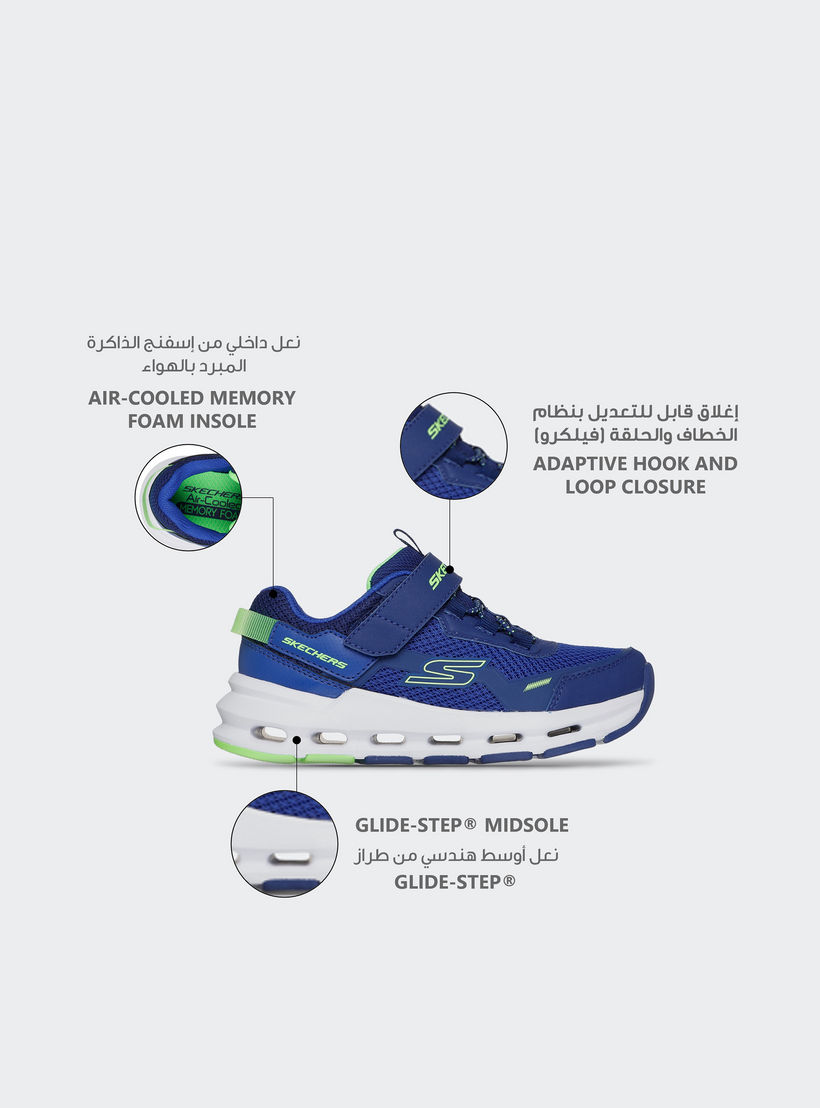 Skechers Boys Glide-Step Plus Hook & Loop Sneakers-boys-shoes-sneakers-image-2