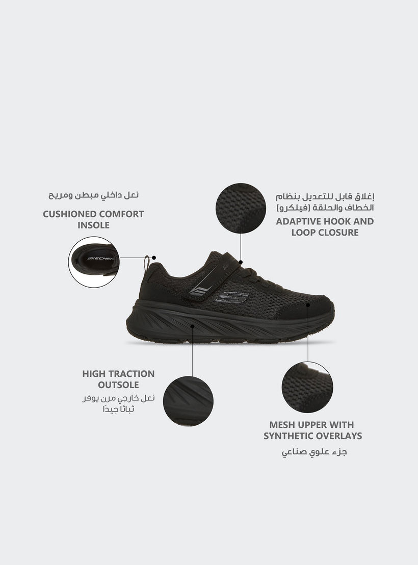 حذاء سنيكرز بشريط لاصق إيدج رايد للأطفال من سكيتشرز-girls-shoes-sneakers-image-2