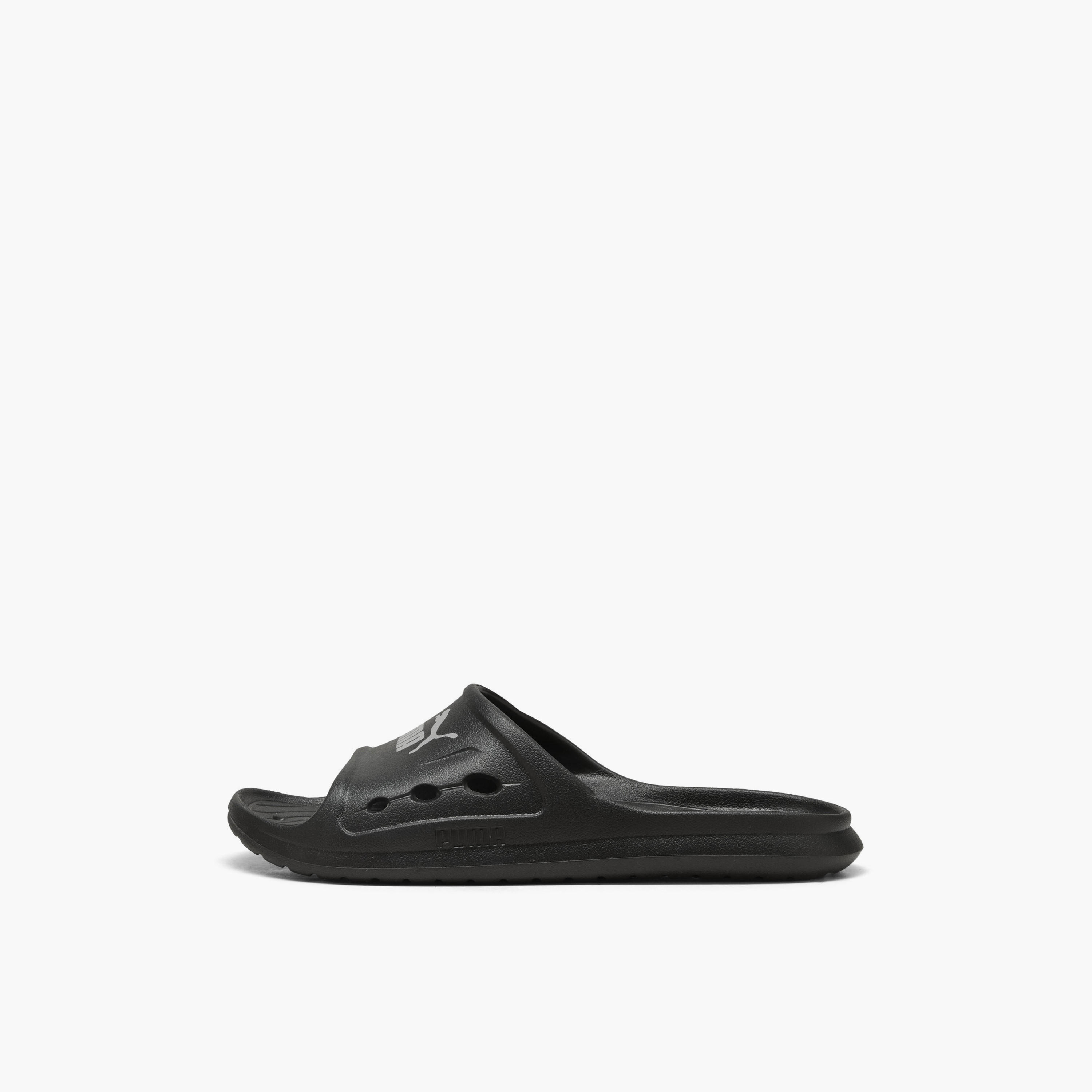 Puma Men Divecat Dry Logo Print Slides-men-shoes-flipflopsandslides-image-4