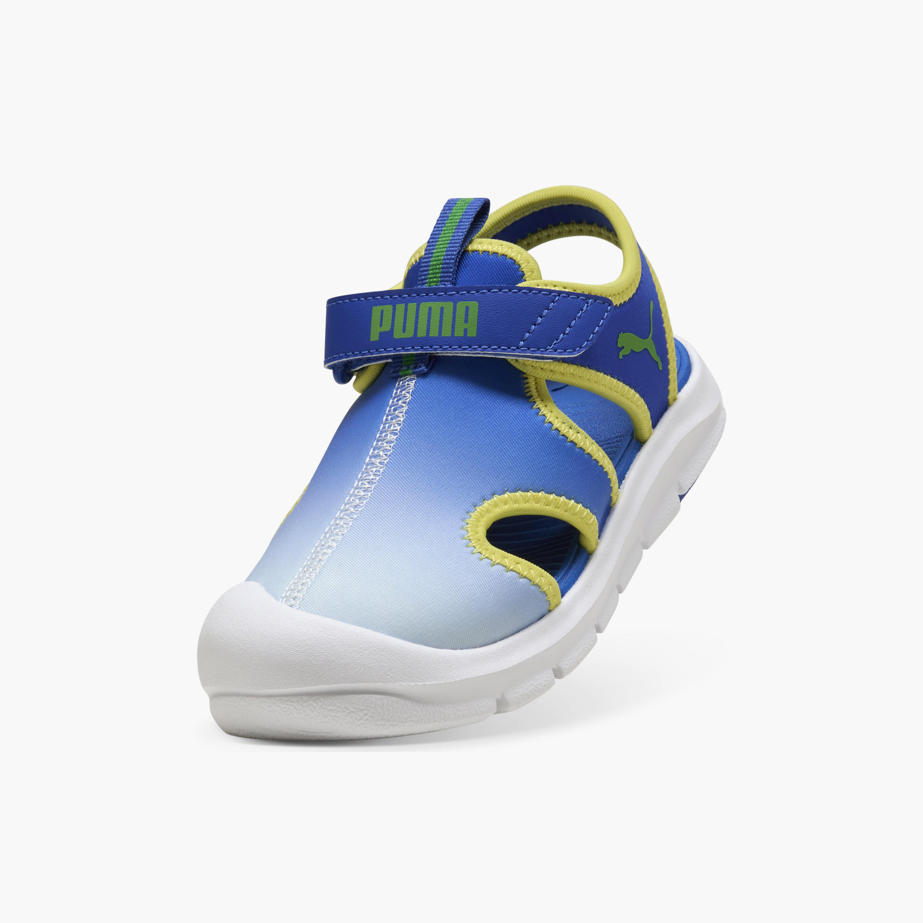 Puma Boys Fun Racer Come On V Hook & Loop Strap Sandals-boys-shoes-sandals-image-2
