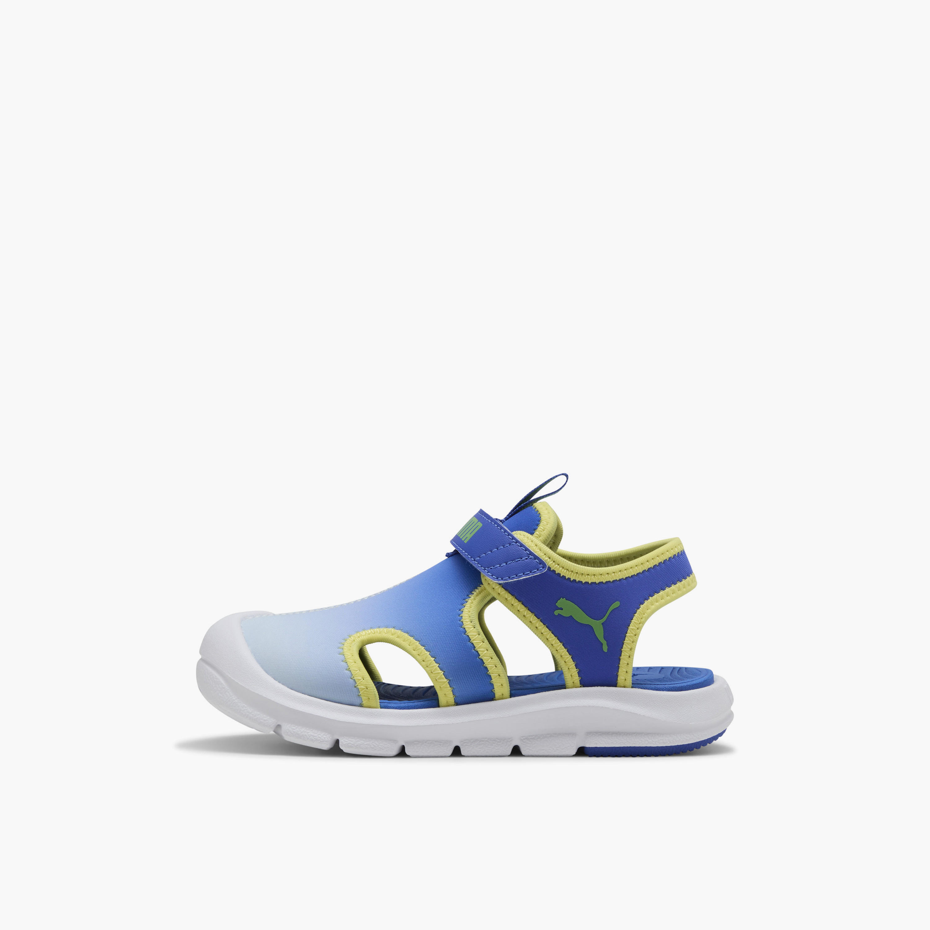 Puma Boys Fun Racer Come On V Hook & Loop Strap Sandals-boys-shoes-sandals-image-3