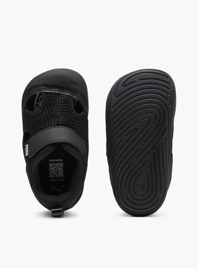حذاء سنيكرز بطول الكاحل بشريط إغلاق لاصق كيتن سمر في من بوما-baby-girls-shoes-closedshoes-image-3