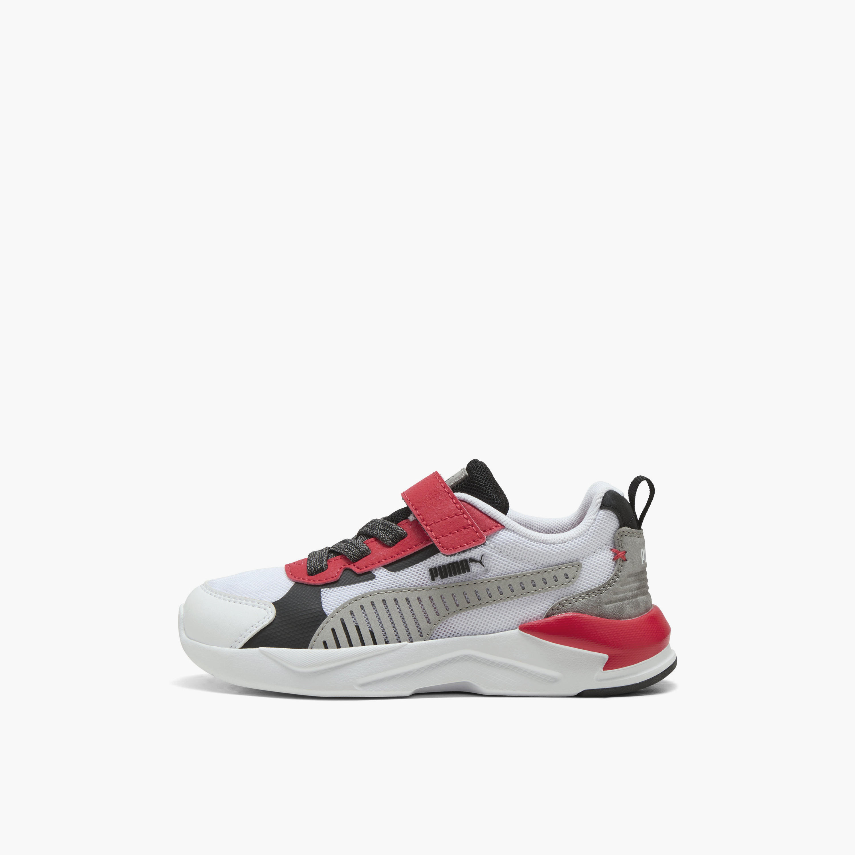 Puma Boys X-Ray 3 LT MID 90s 26 Hook & Loop Ankle Sneakers-boys-shoes-sneakers-image-3