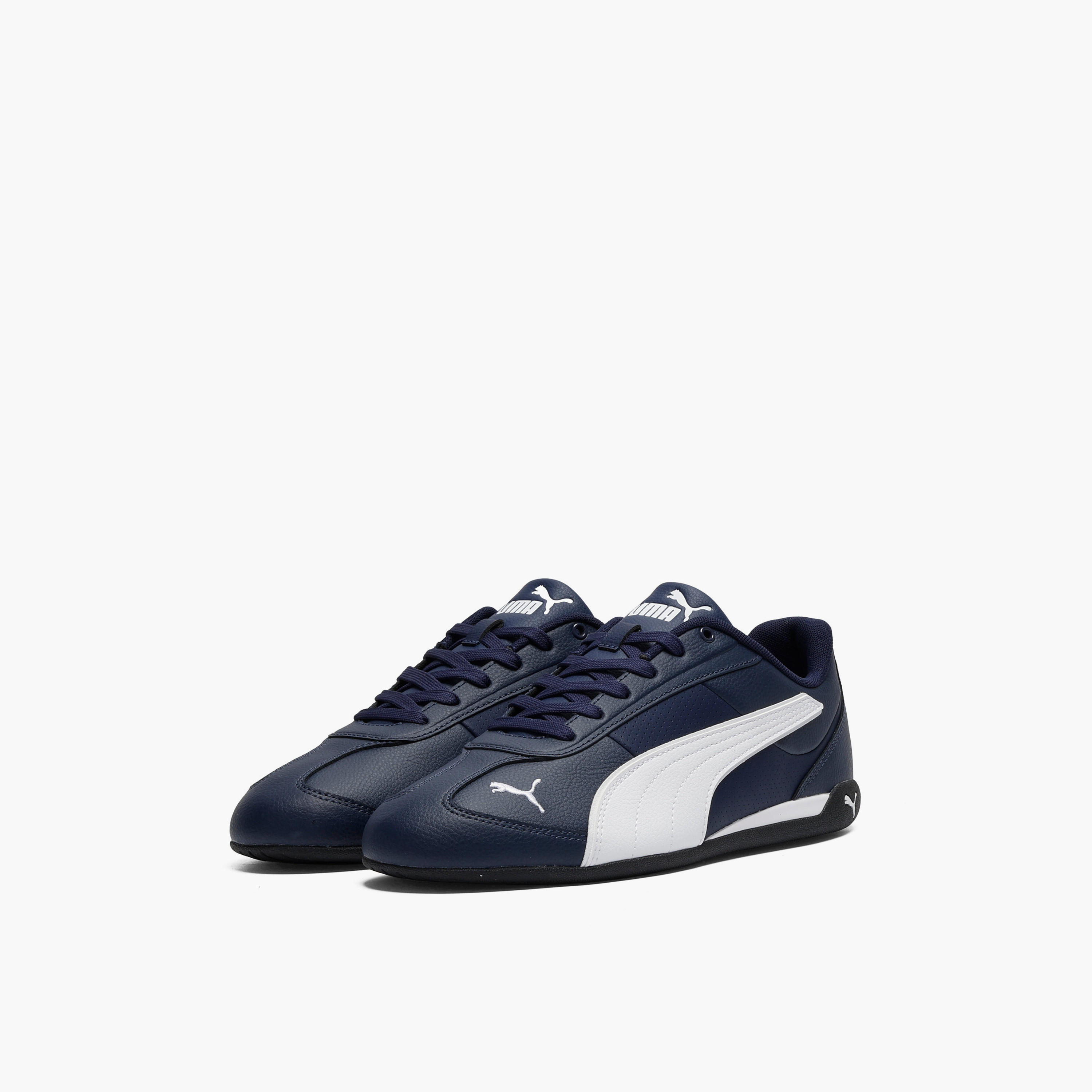 Puma Men Replicatch Lace-Up Leather Sports Shoes-sports-men-shoes-image-1