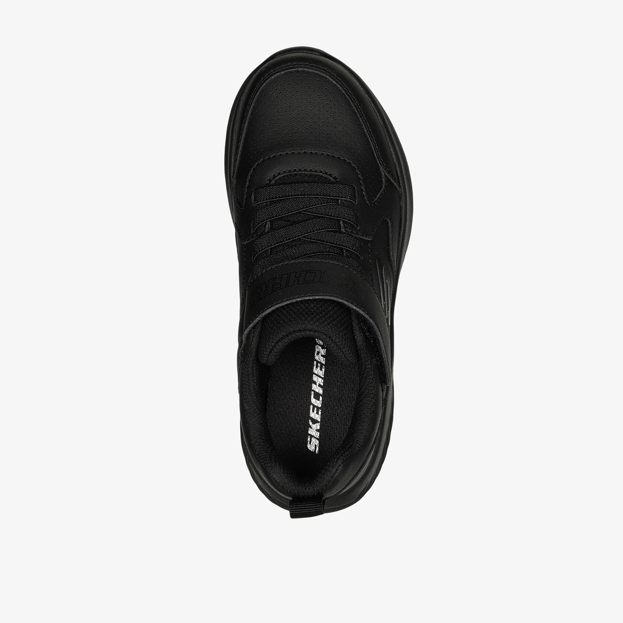 Skechers Kids' Monotone Shoes with Hook and Loop Closure - BOUNDER-girls-shoes-schoolshoes-image-3