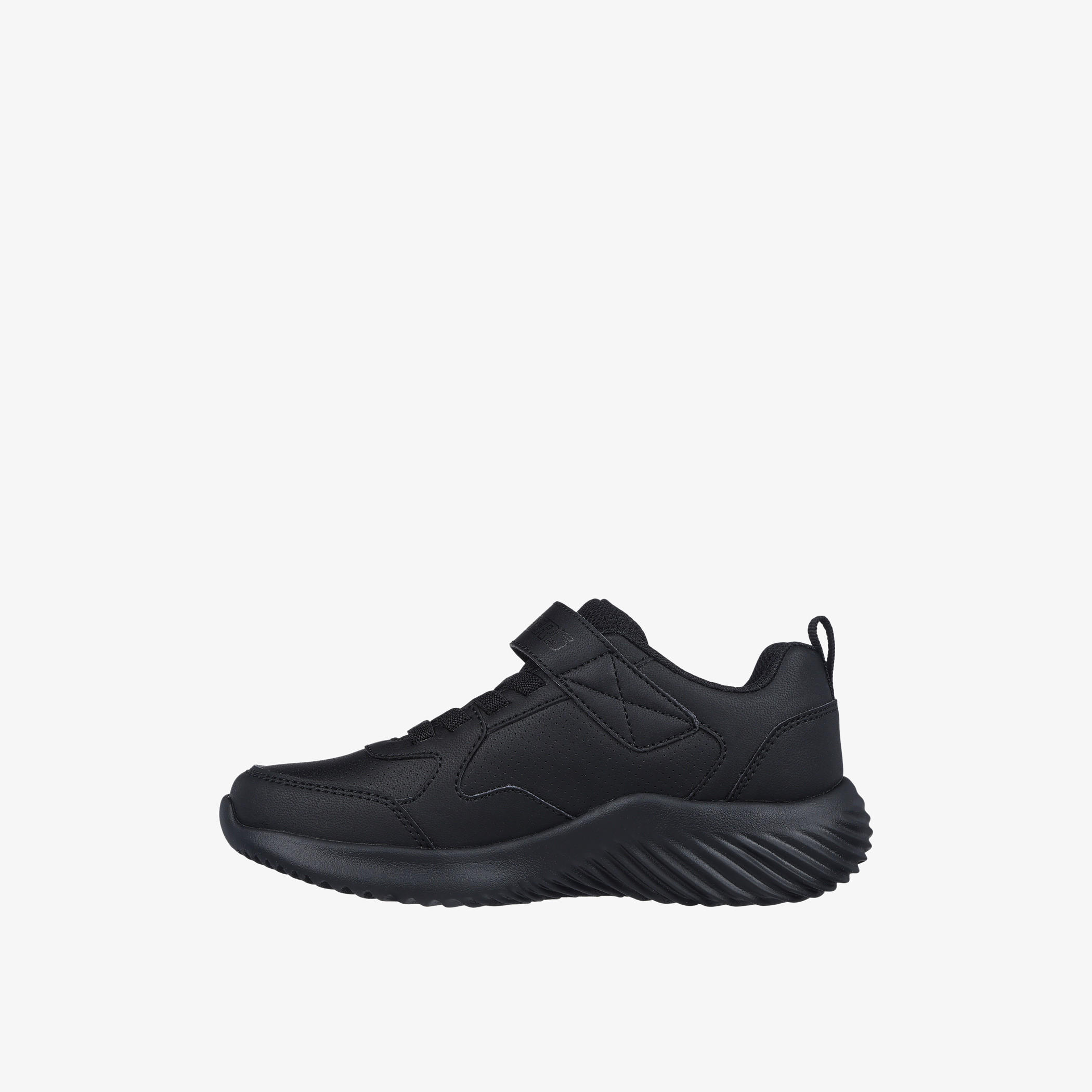 Skechers Kids' Monotone Shoes with Hook and Loop Closure - BOUNDER-girls-shoes-schoolshoes-image-5