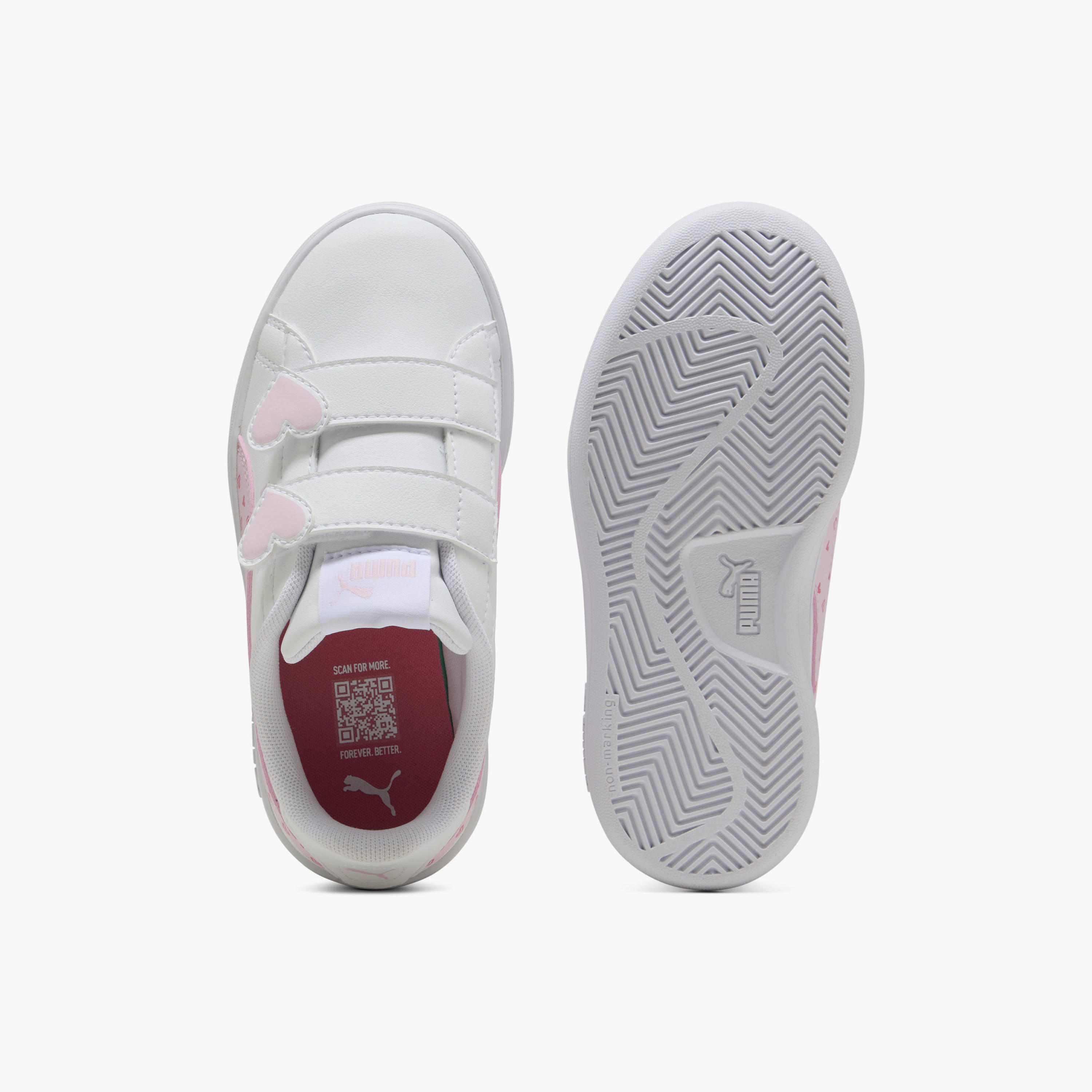 حذاء رياضي بشريط إغلاق لاصق سماش 3.0 هارتي في للبنات من بوما-girls-shoes-sports-image-4