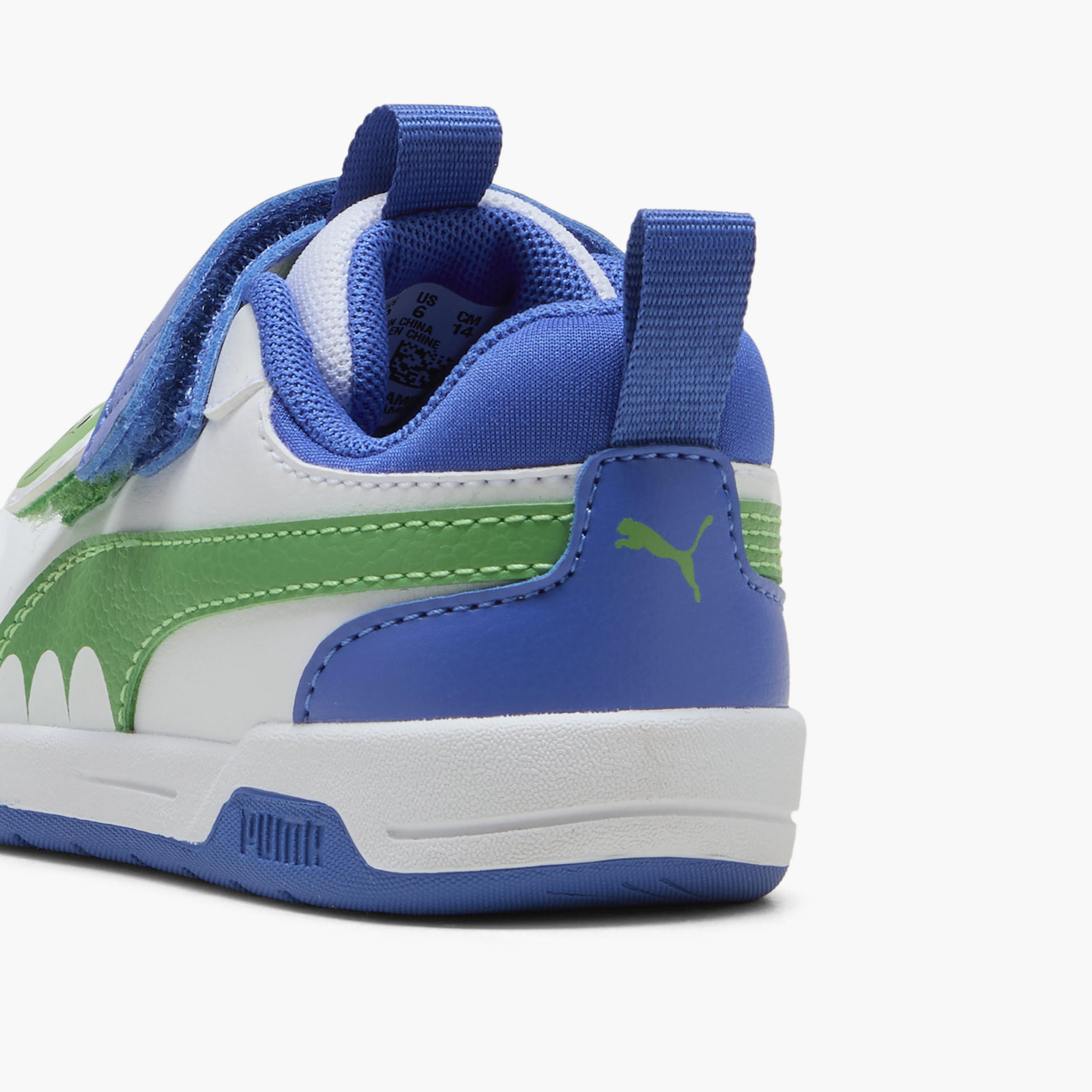 Puma Boys Multiflex 2 Dino V Hook & Loop Sneakers-baby-boys-shoes-closedshoes-image-6
