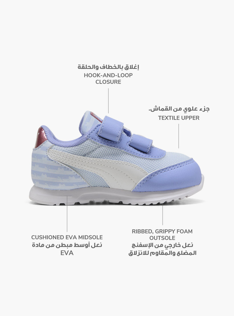 حذاء سنيكرز آر78 لايت ويند مزخرف بشريط إغلاق لاصق من بوما-baby-girls-shoes-closedshoes-image-2