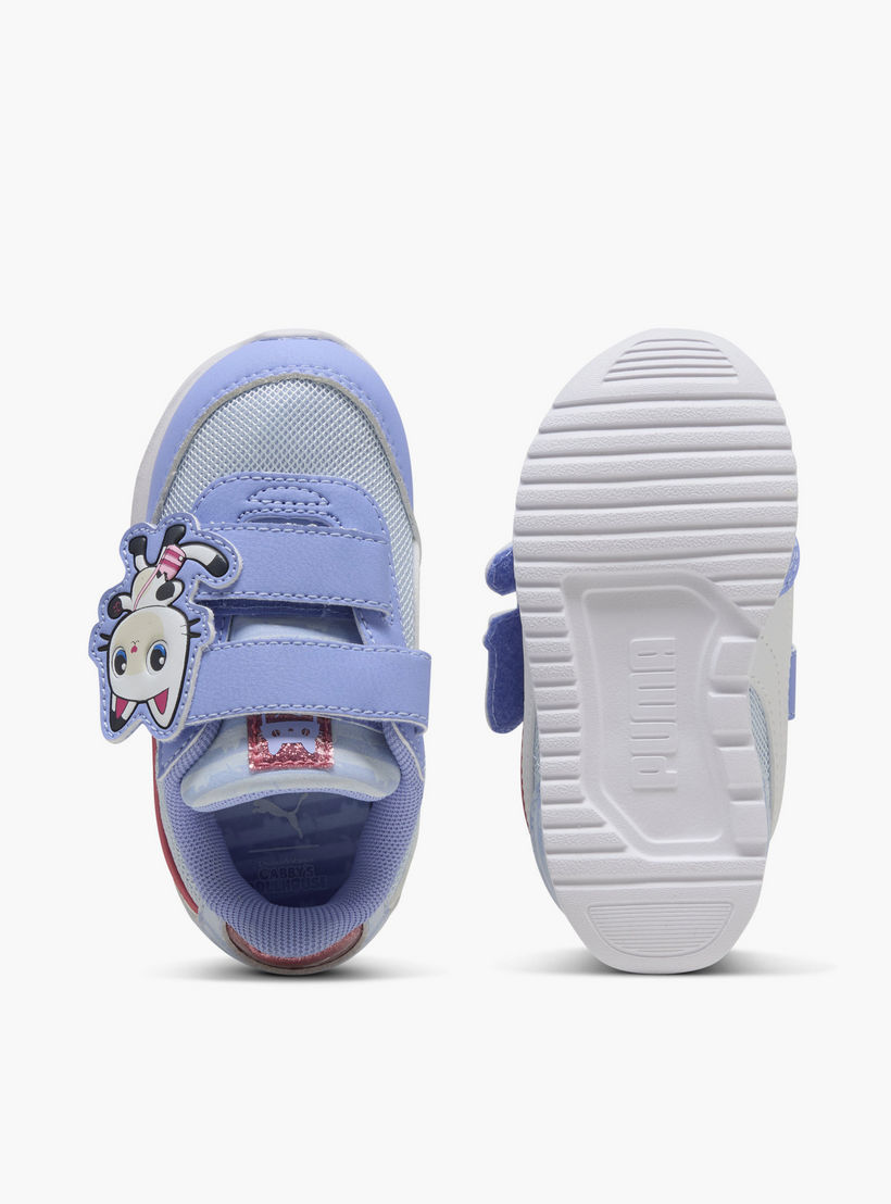 حذاء سنيكرز آر78 لايت ويند مزخرف بشريط إغلاق لاصق من بوما-baby-girls-shoes-closedshoes-image-4