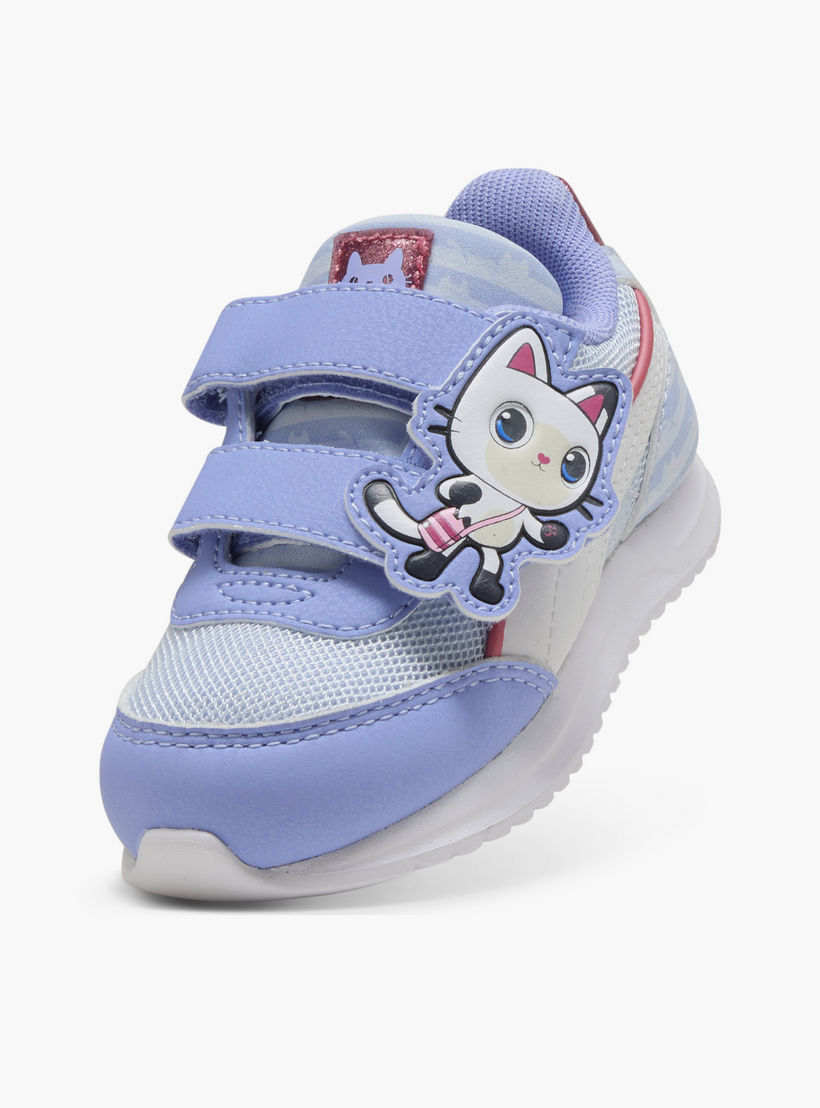 حذاء سنيكرز آر78 لايت ويند مزخرف بشريط إغلاق لاصق من بوما-baby-girls-shoes-closedshoes-image-5