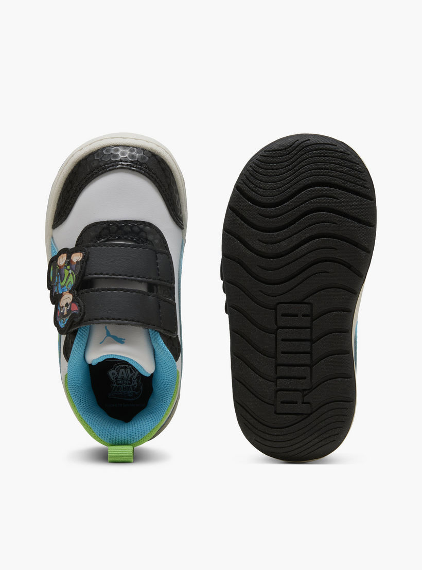 Puma Multiflex 2 SL Ankle Sneakers with Hook & Loop Closure, Paw Patrol-sports-boys-shoes-image-4