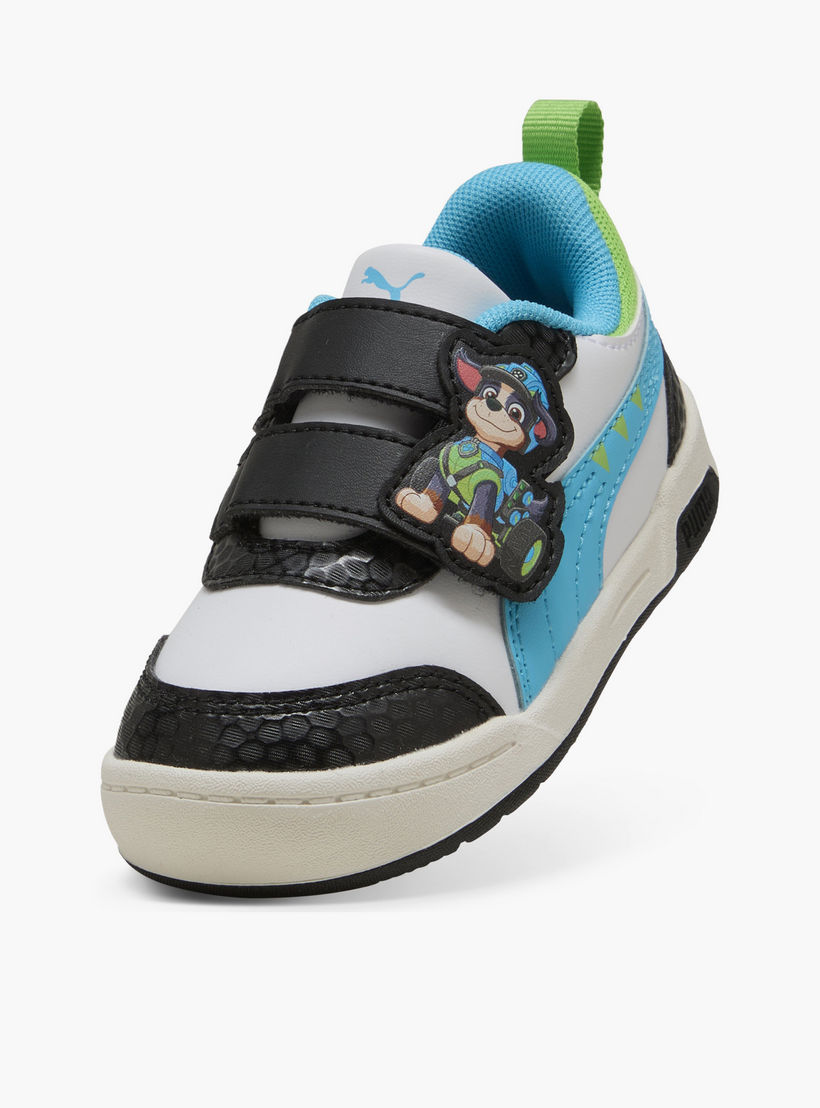 Puma Multiflex 2 SL Ankle Sneakers with Hook & Loop Closure, Paw Patrol-sports-boys-shoes-image-5