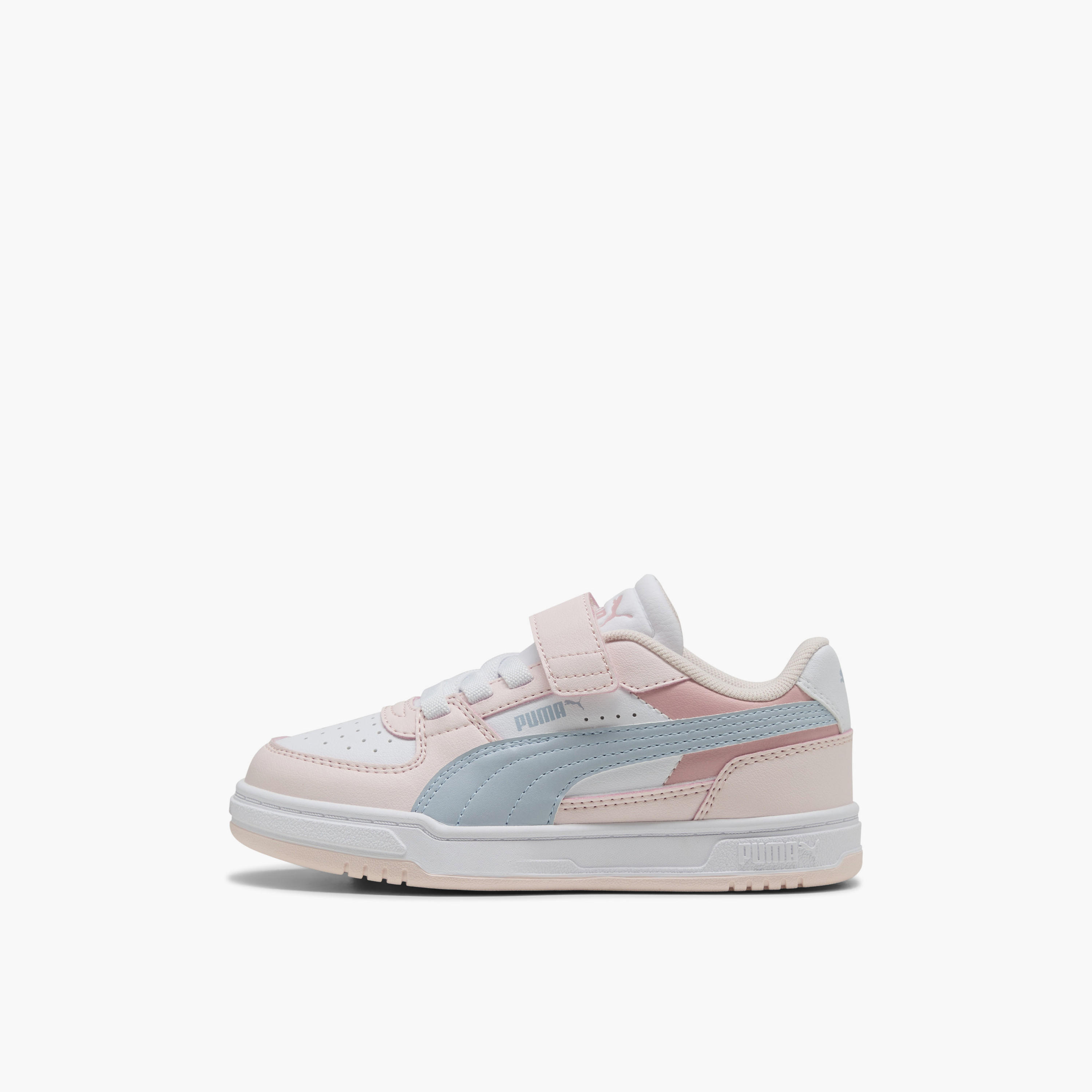 Puma Girls Caven III Block Hook & Loop Sports Shoes-girls-shoes-sports-image-3