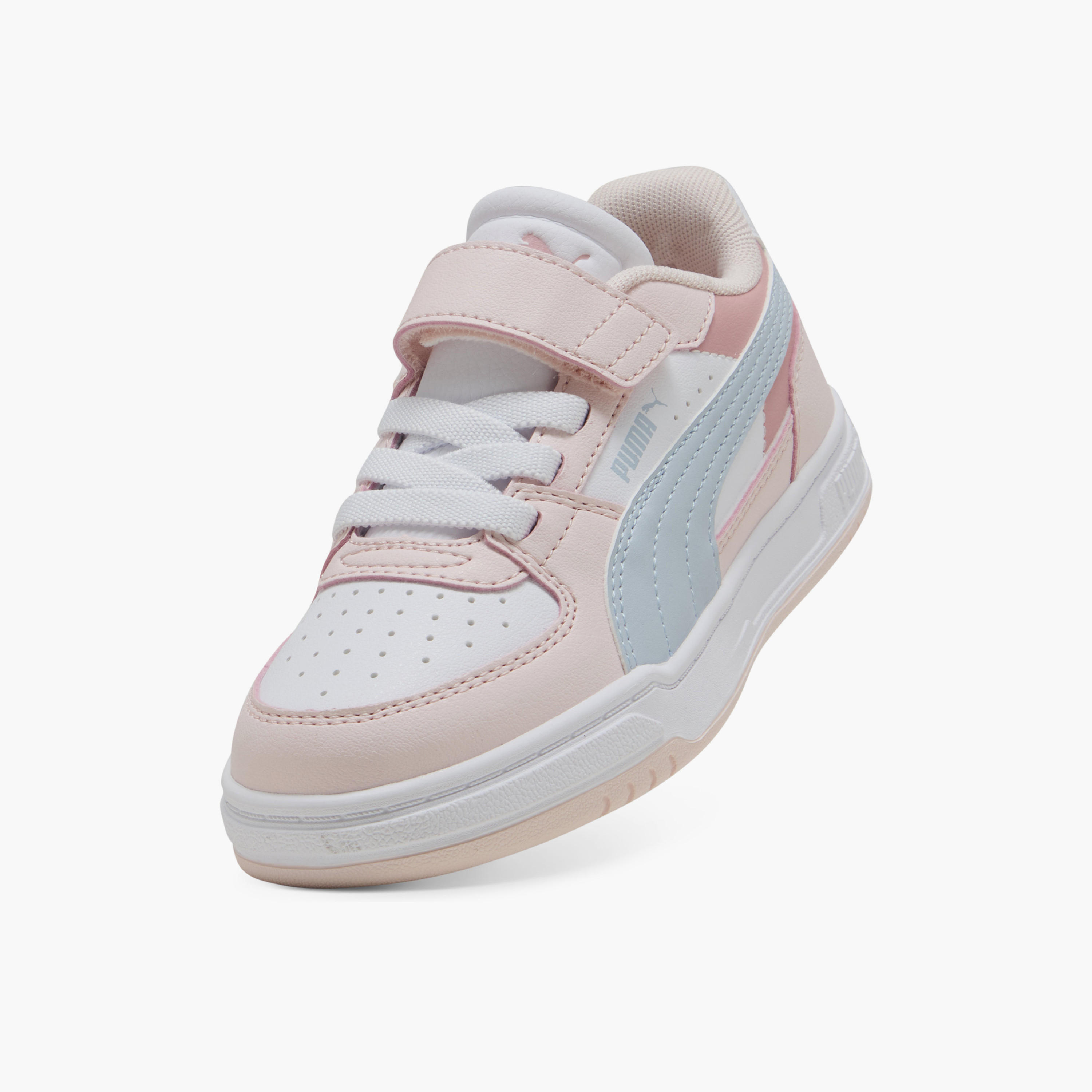 Puma Girls Caven III Block Hook & Loop Sports Shoes-girls-shoes-sports-image-5