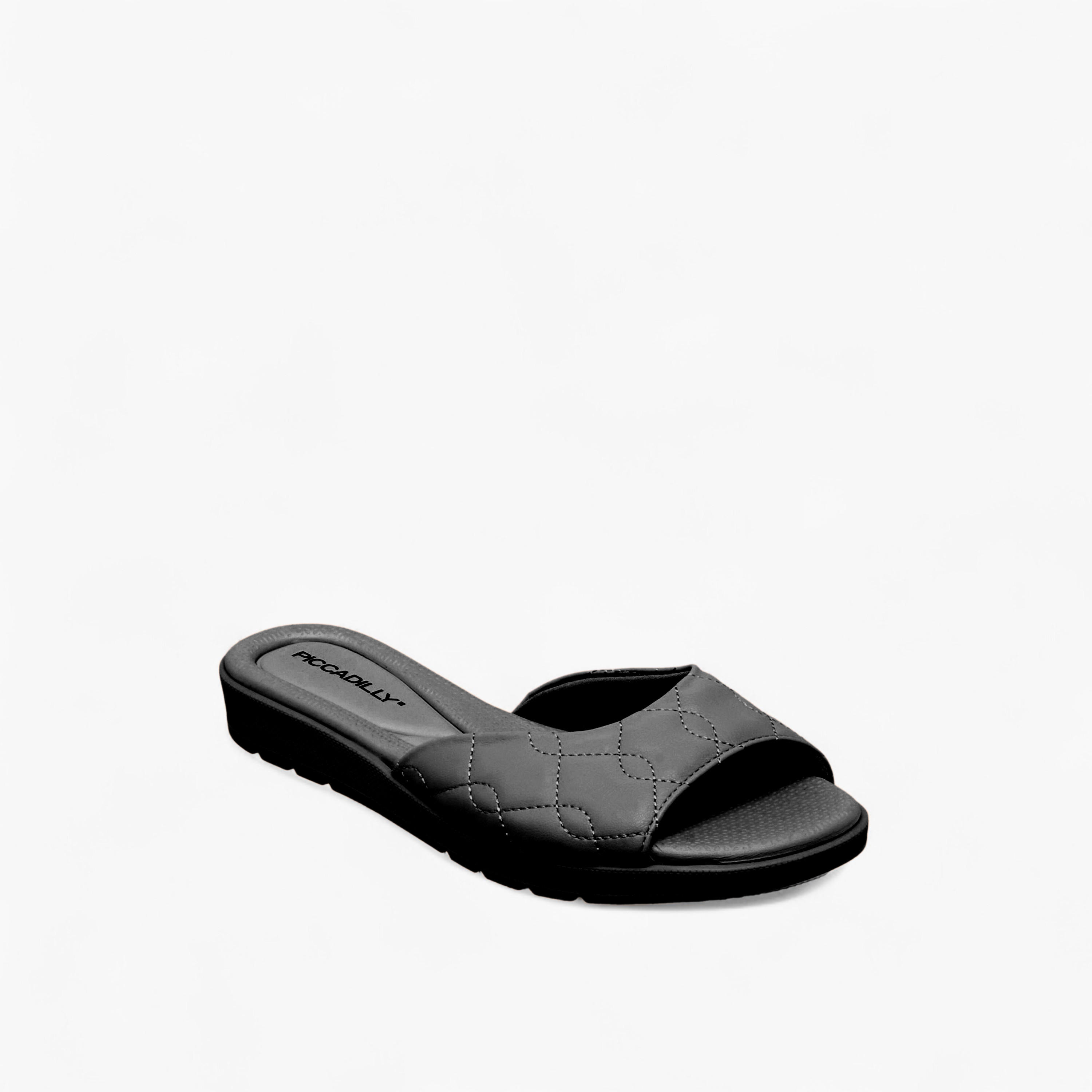 Piccadilly Textured Sip-On Flat Sandals-women-shoes-flats-sandals-image-2
