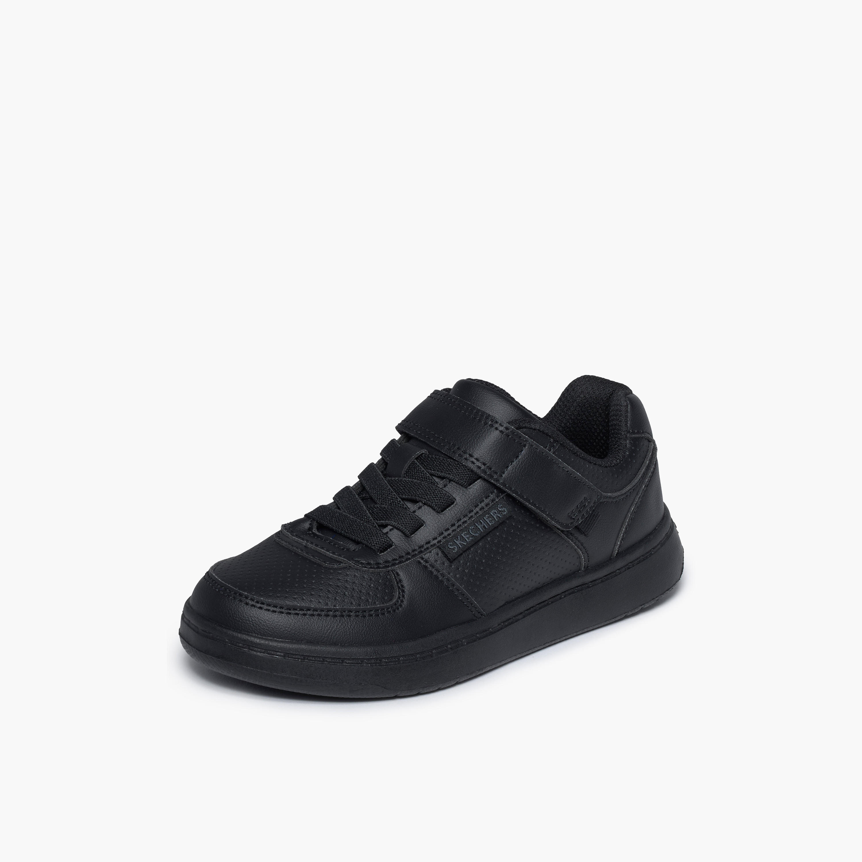 Skechers Kids Quick Street Lite Hook & Loop School Shoes-girls-shoes-sneakers-image-5