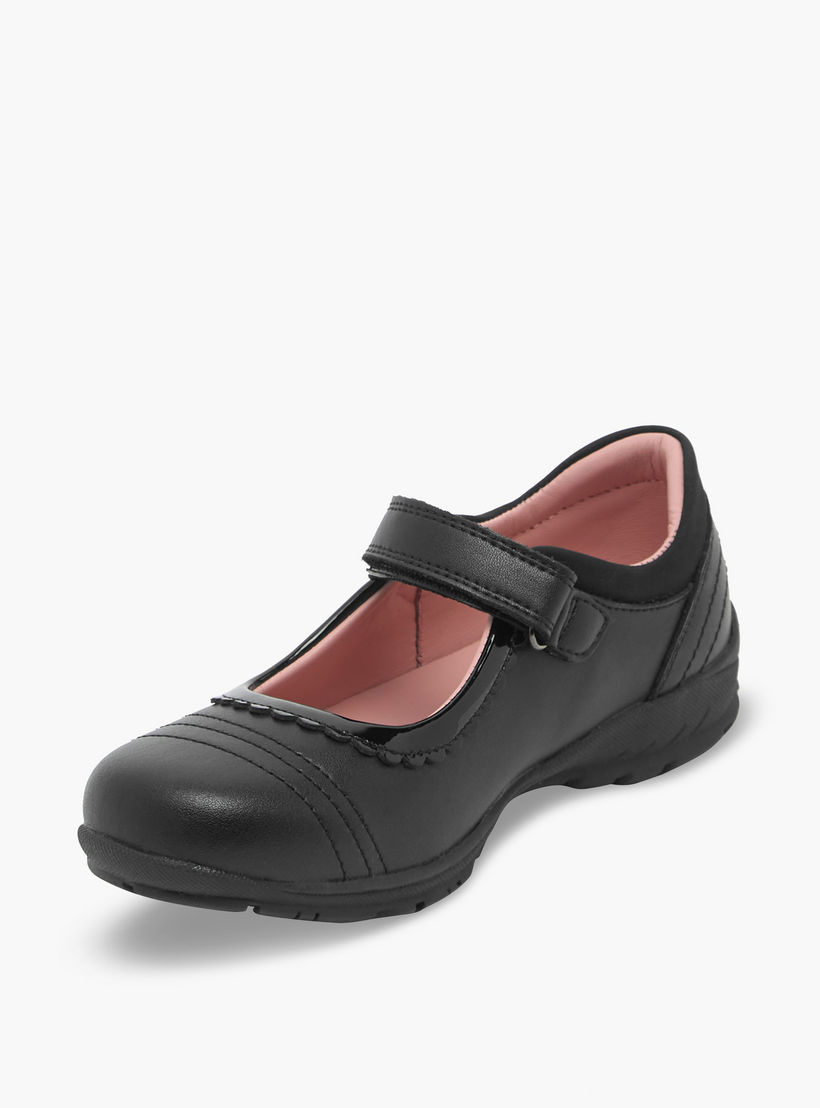 Juniors Girls Hook & Loop Mary Jane School Shoes-girls-shoes-maryjanes-image-4