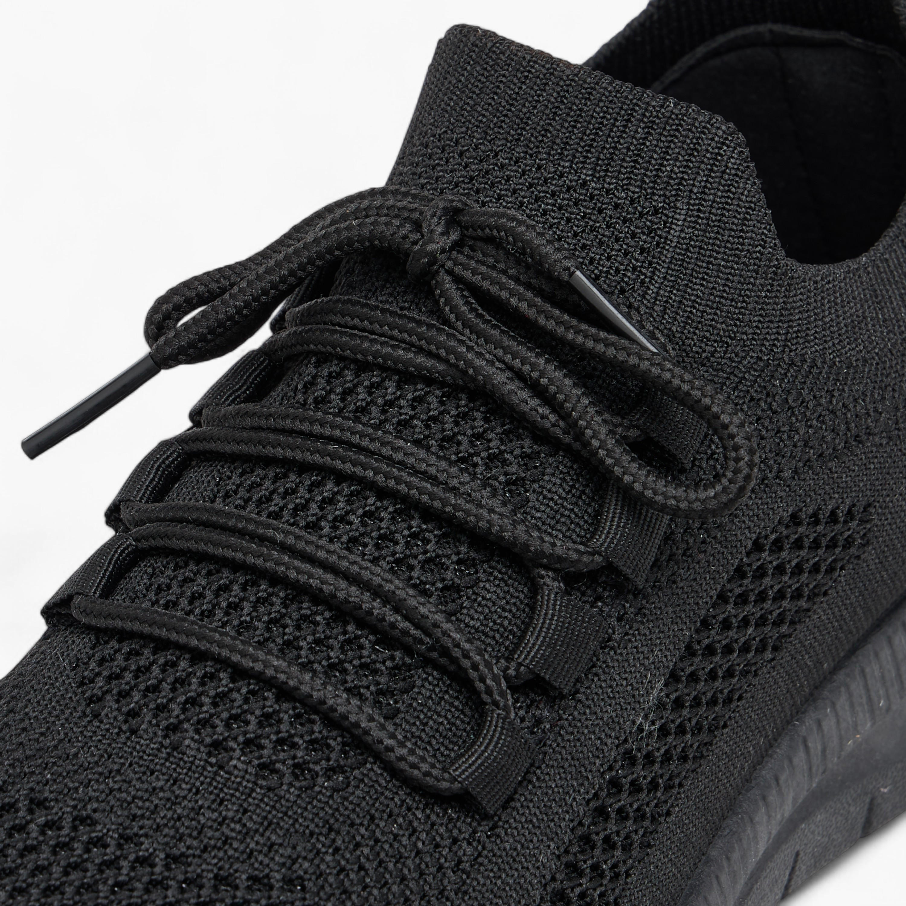 Oaklan by Shoexpress Logo Print Sports Shoes with Lace-Up Closure-women-shoes-sneakers-image-4