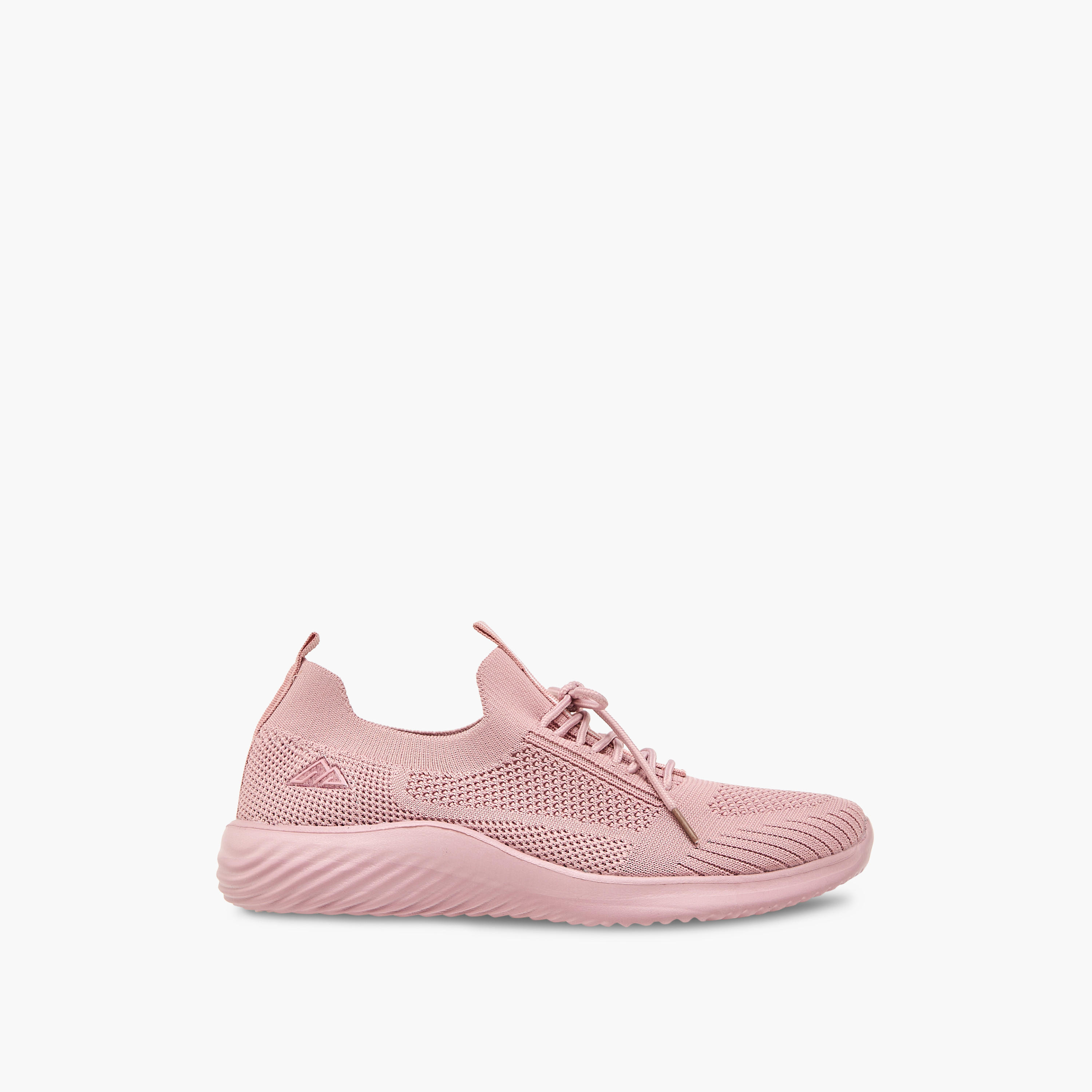 حذاء رياضي بارز الملمس برباط إغلاق من أوكلان من شو إكسبريس-women-shoes-sneakers-image-2