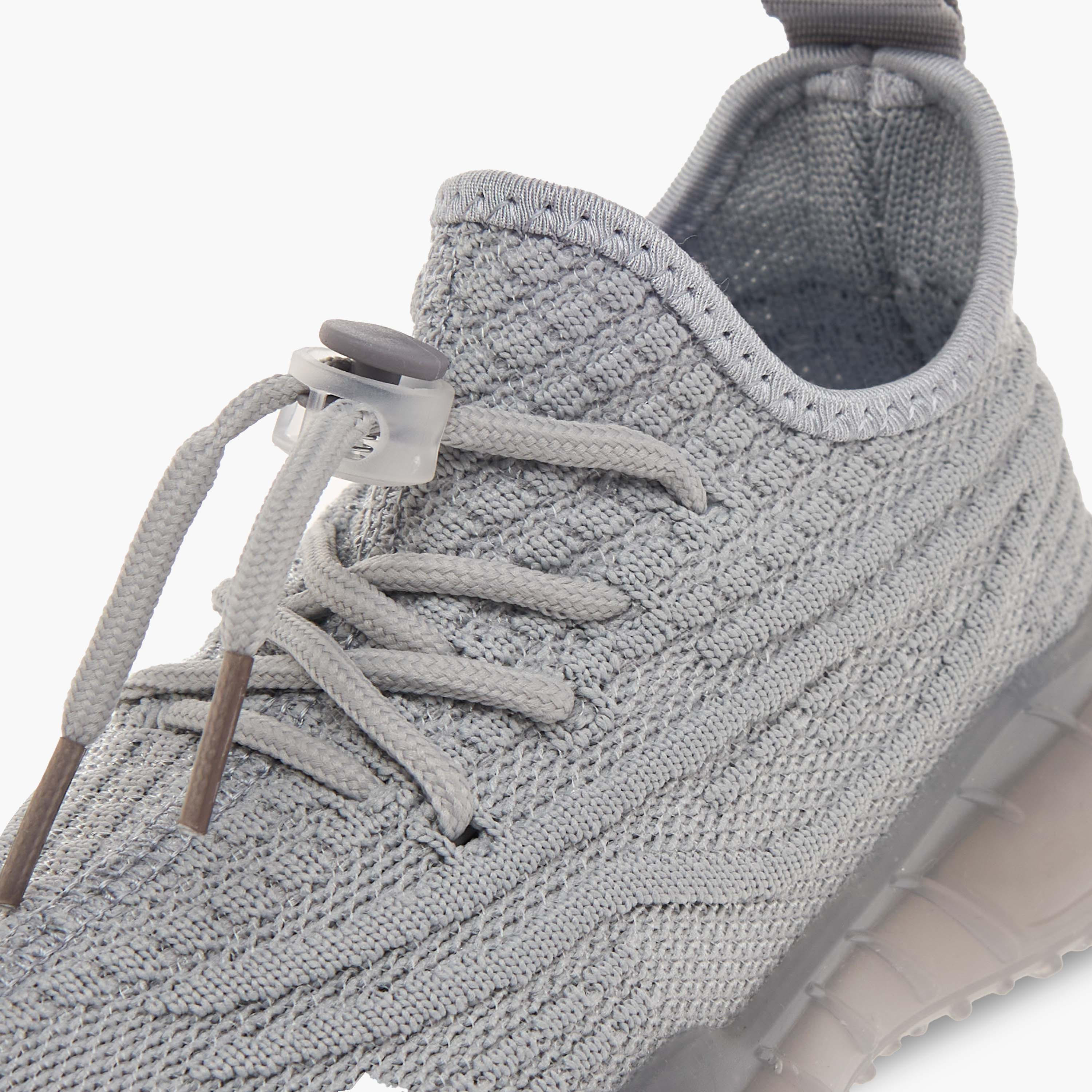 Oaklan by Shoexpress Monotone Sports Shoes with Lace-Up Closure-boys-shoes-sneakers-image-4