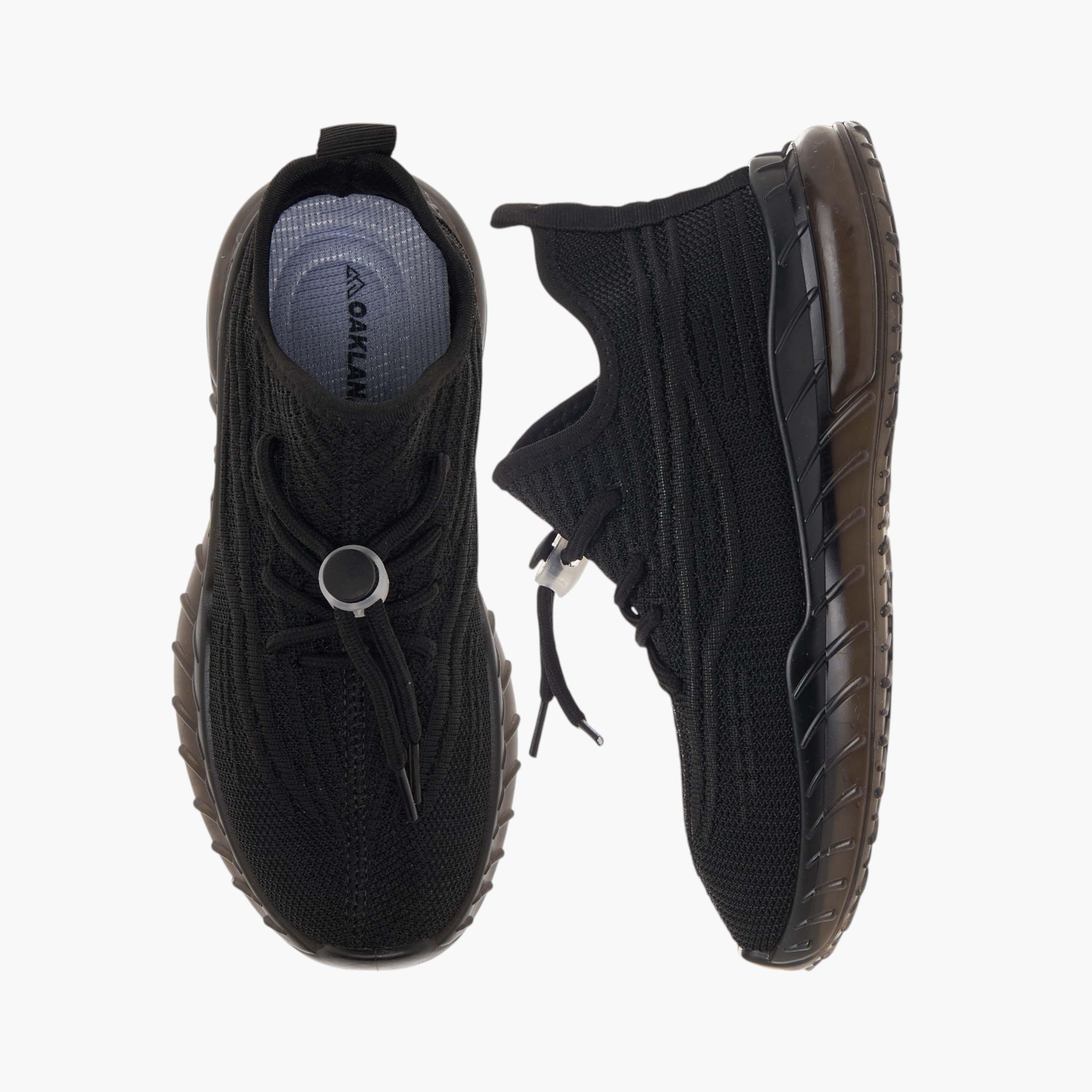 Oaklan by Shoexpress Kids Monotone Sports Shoes with Lace-Up Closure-boys-shoes-sneakers-image-1