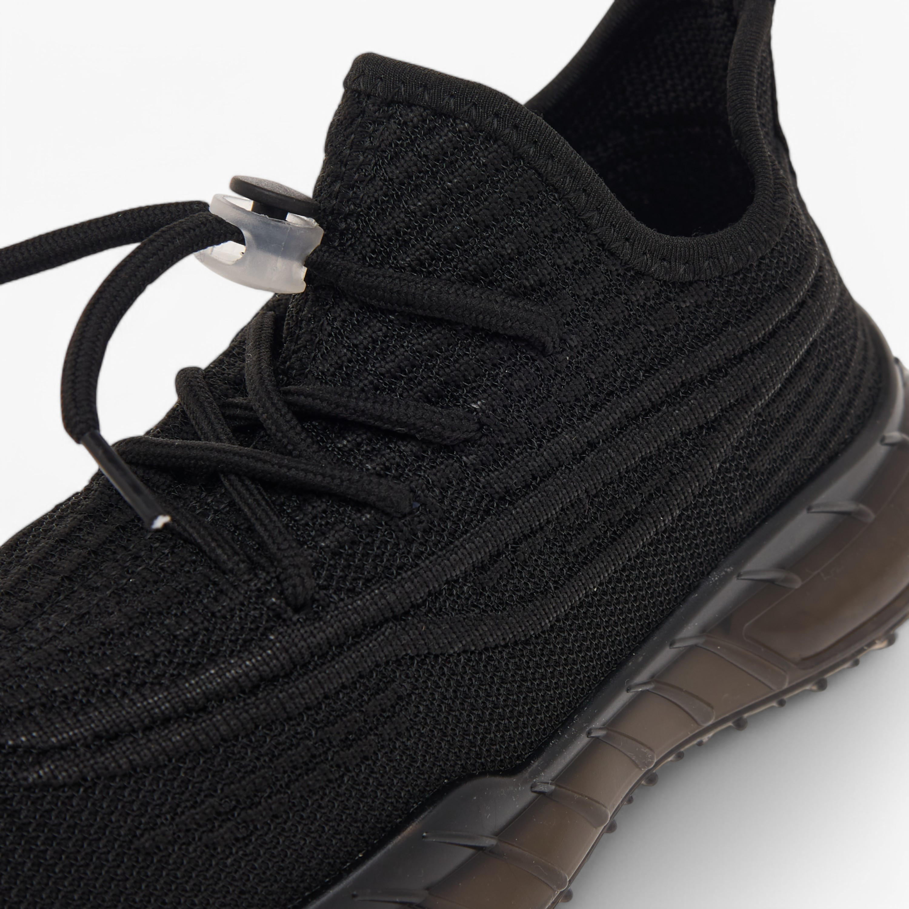 Oaklan by Shoexpress Kids Monotone Sports Shoes with Lace-Up Closure-boys-shoes-sneakers-image-4