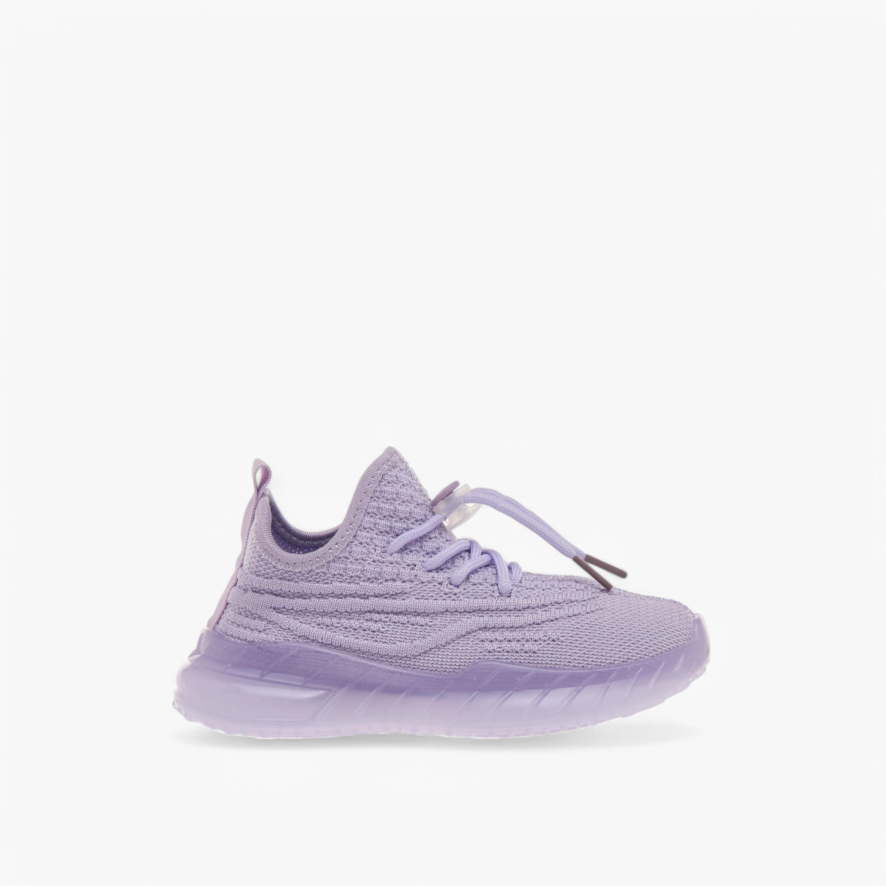 Oaklan by Shoexpress Kids Monotone Sports Shoes with Lace-Up Closure-girls-shoes-sports-image-3