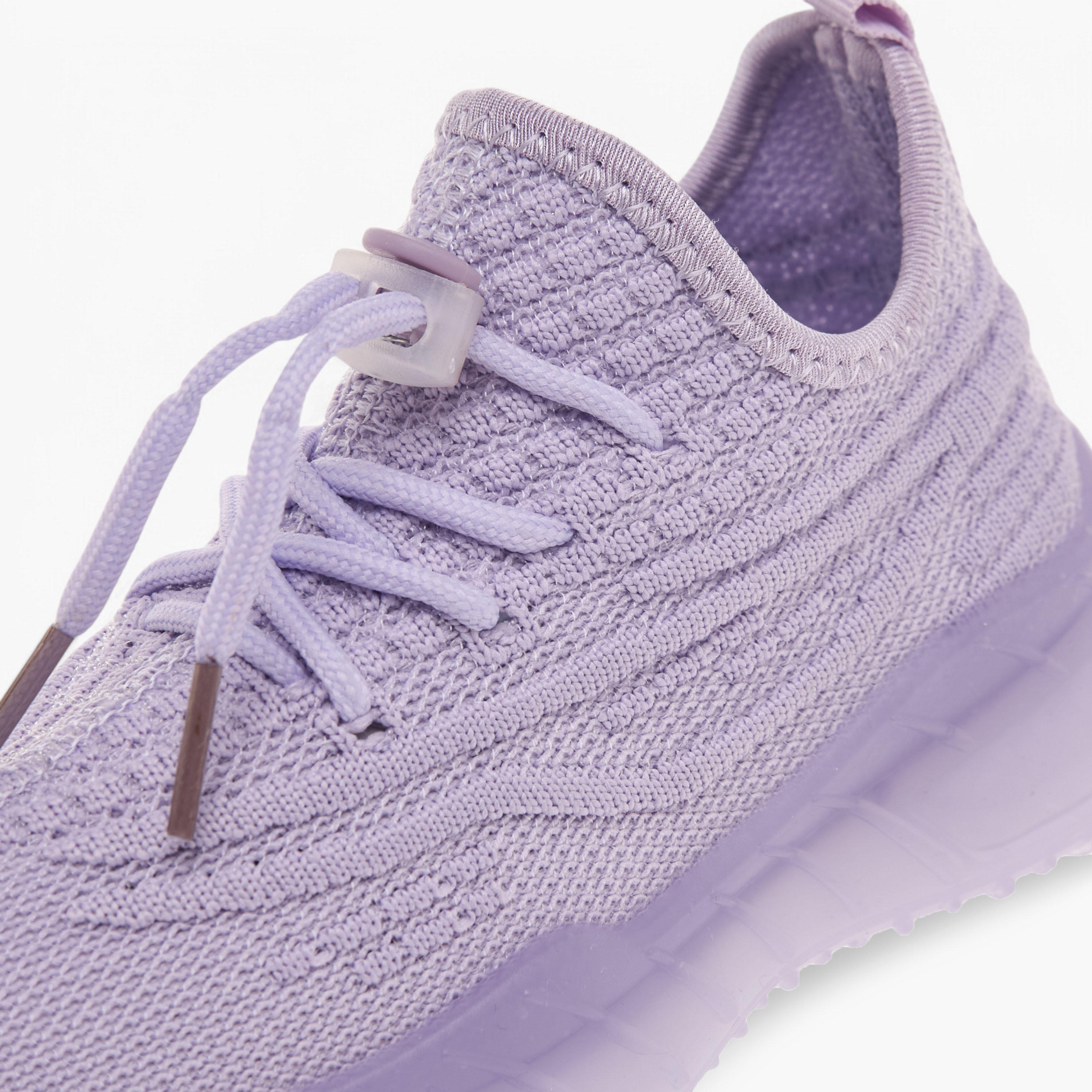Oaklan by Shoexpress Monotone Sports Shoes with Lace-Up Closure-girls-shoes-sports-image-4