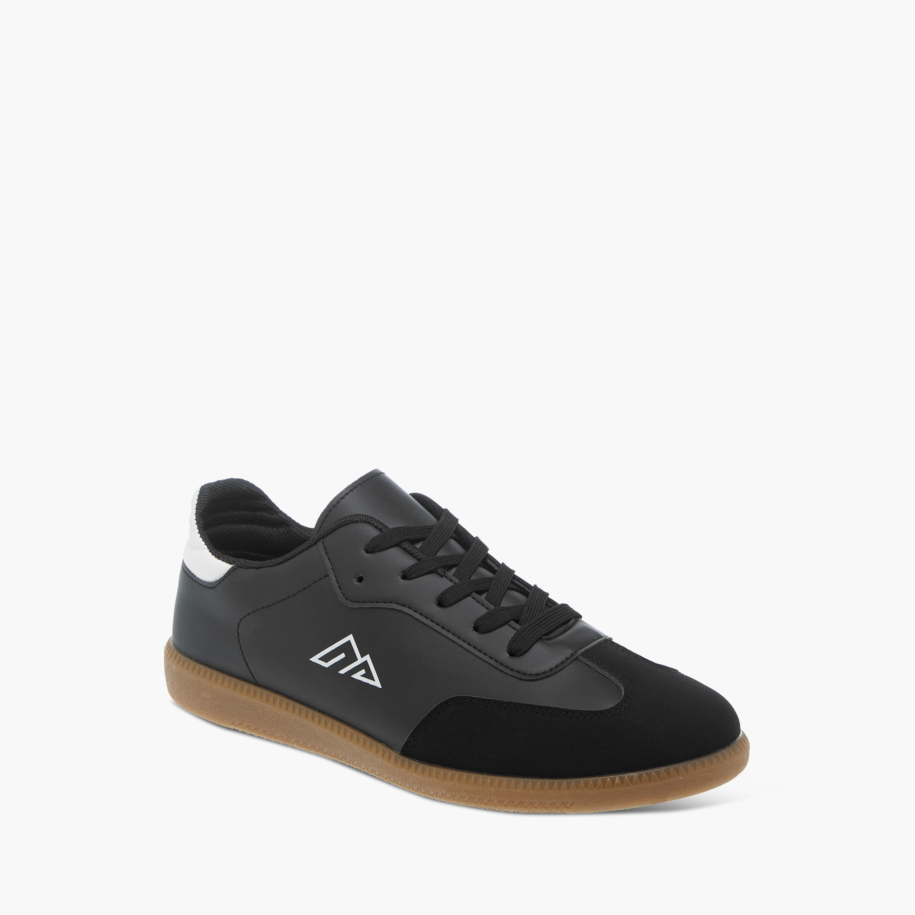Oaklan by Shoexpress Panelled Sneakers with Lace-Up Closure-sports-men-shoes-image-2