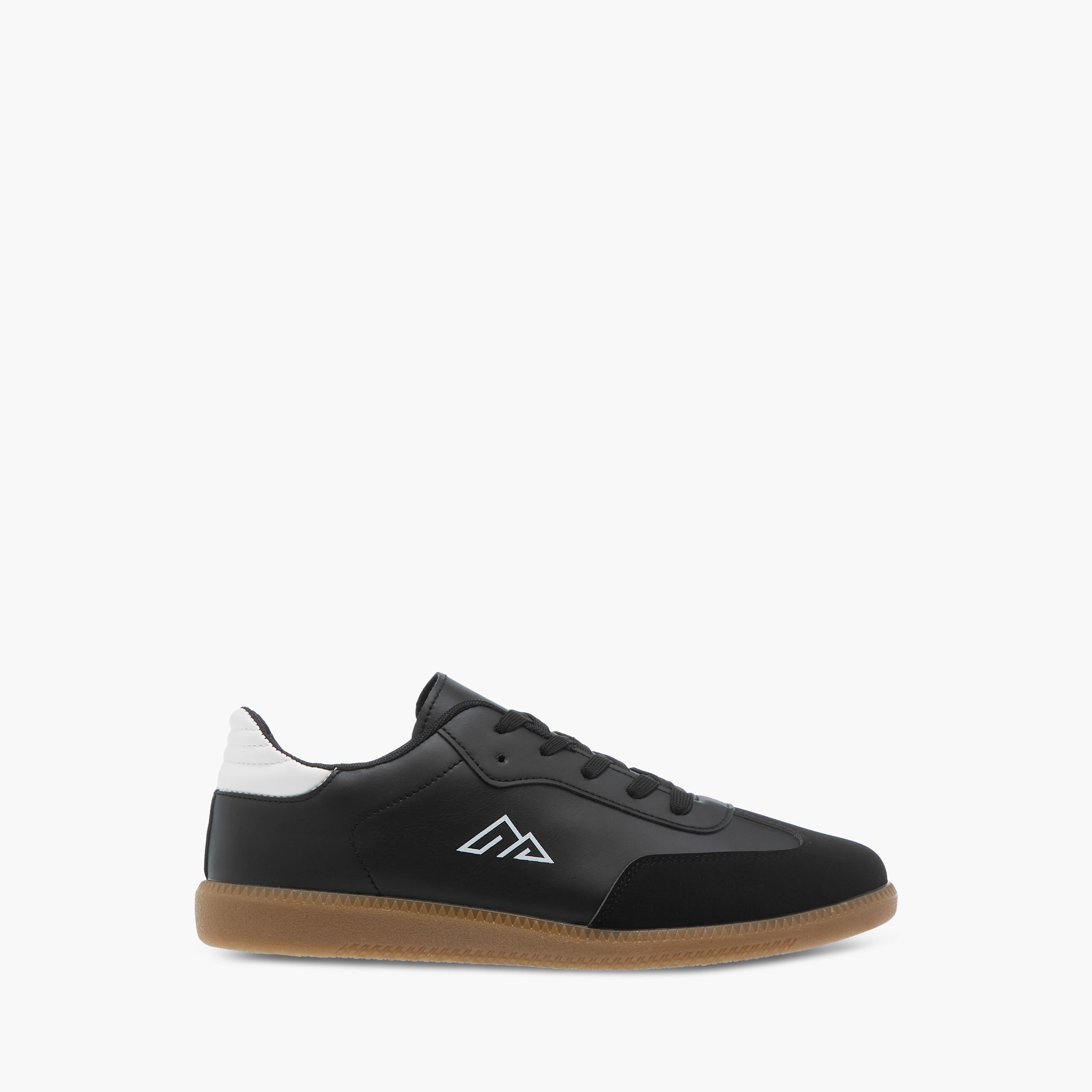 Oaklan by Shoexpress Panelled Sneakers with Lace-Up Closure-sports-men-shoes-image-3