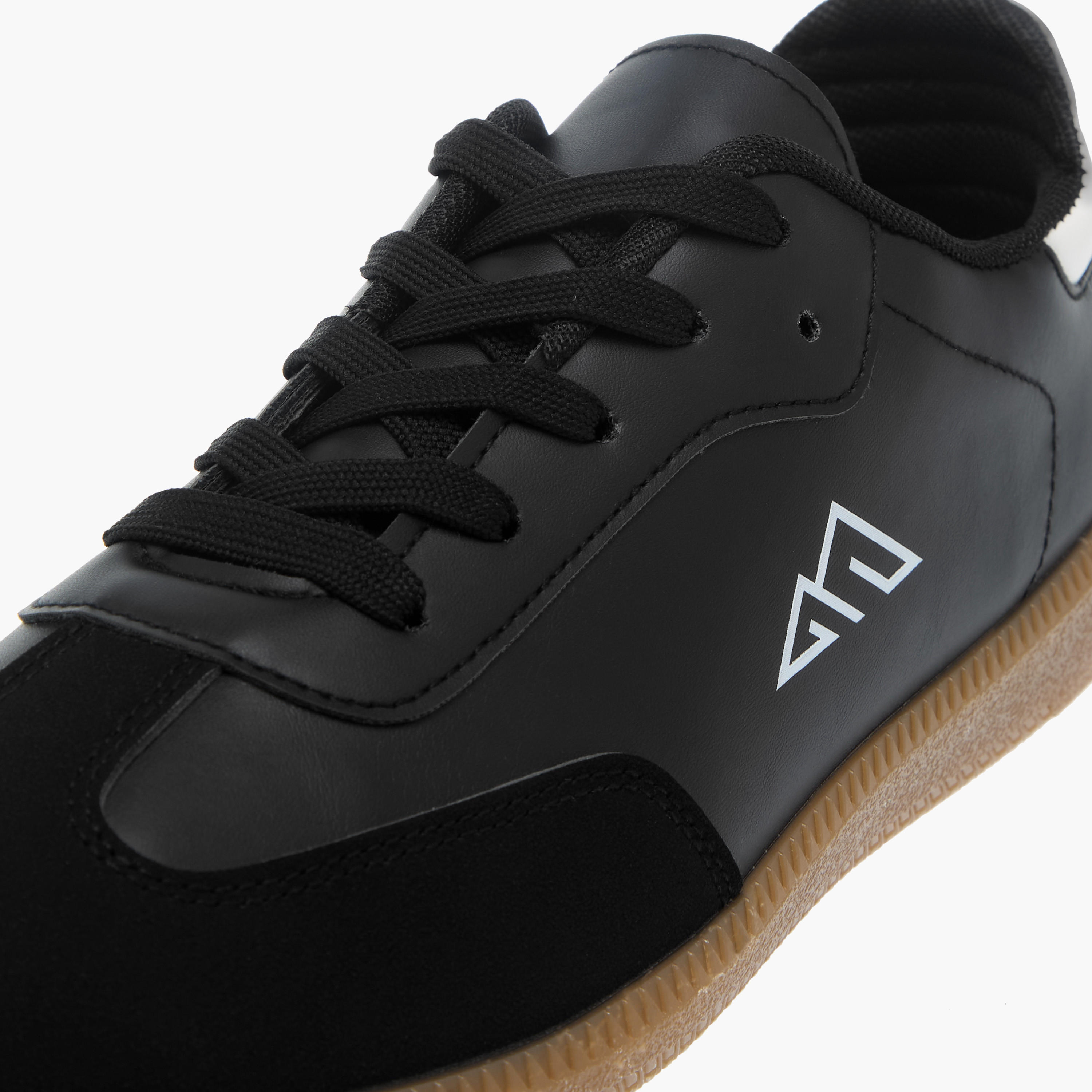 Oaklan by Shoexpress Panelled Sneakers with Lace-Up Closure-sports-men-shoes-image-4