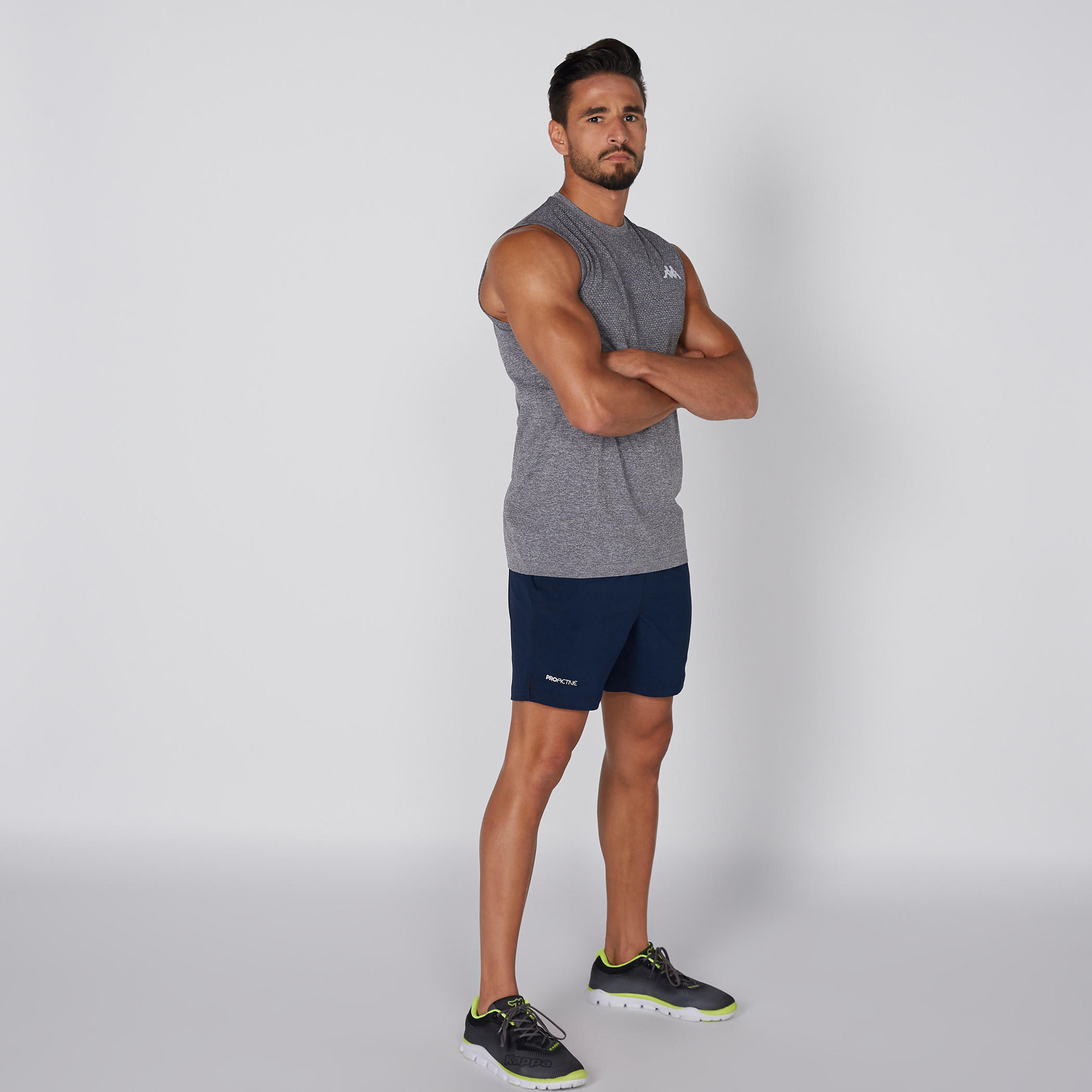 تيشيرت دون أكمام بياقة مستديرة من كابا-men-clothing-sportswearandactivewear-tshirtsandpolos-image-1