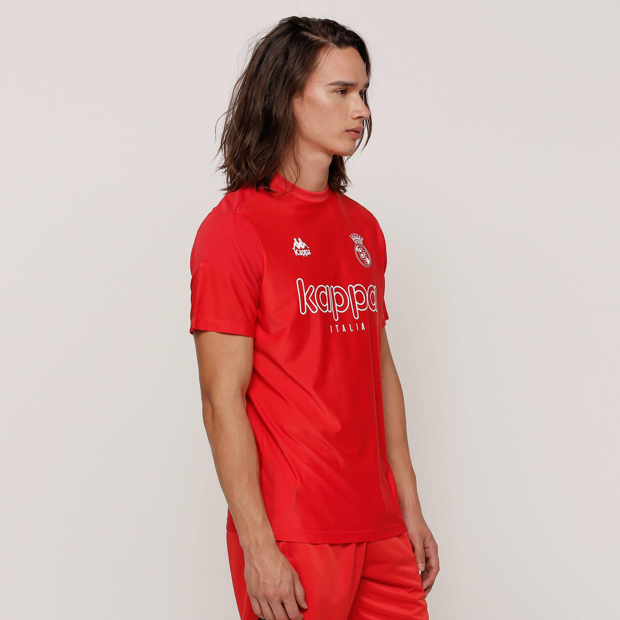 Kappa Printed T-Shirt with Crew Neck and Short Sleeves-men-clothing-sportswearandactivewear-tshirtsandpolos-image-3