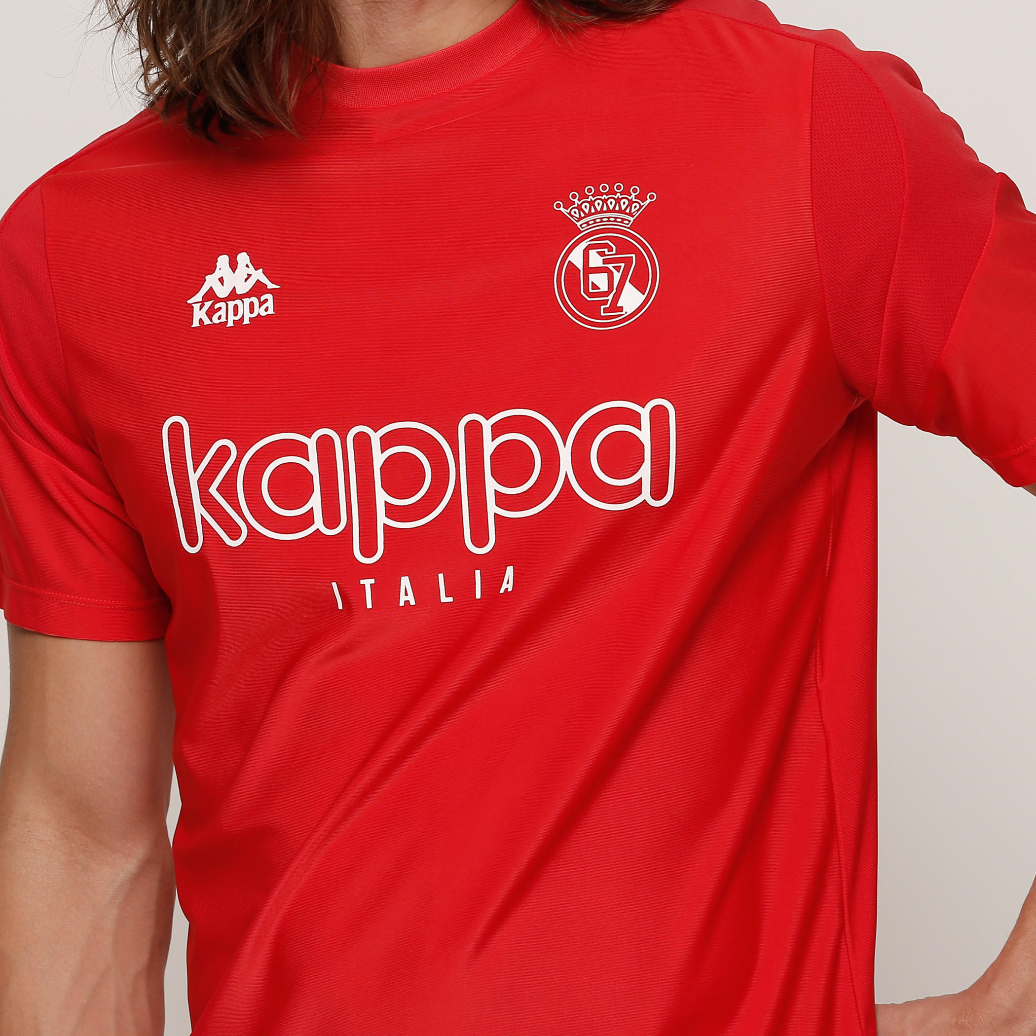 Kappa Printed T-Shirt with Crew Neck and Short Sleeves-men-clothing-sportswearandactivewear-tshirtsandpolos-image-4