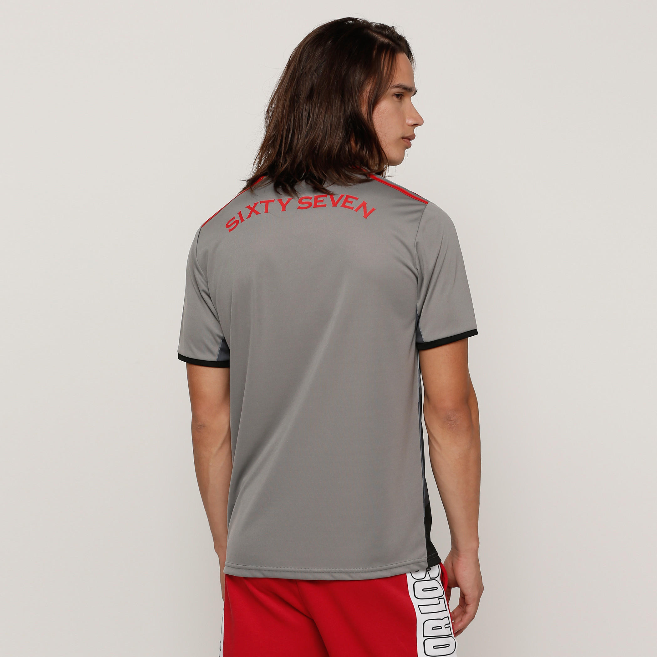 Kappa Printed V-Neck T-Shirt with Short Sleeves-men-clothing-sportswearandactivewear-tshirtsandpolos-image-2