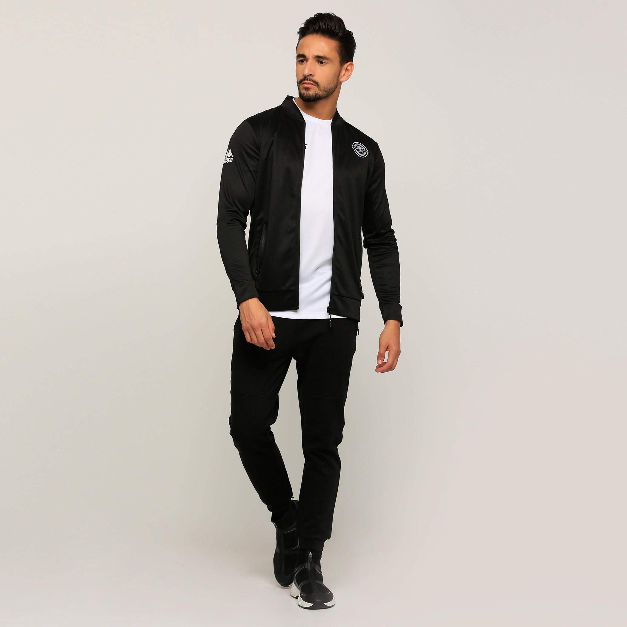 Kappa Printed Jacket with Long Sleeves and Zip Closure-men-clothing-jacketsandblazers-jackets-image-5