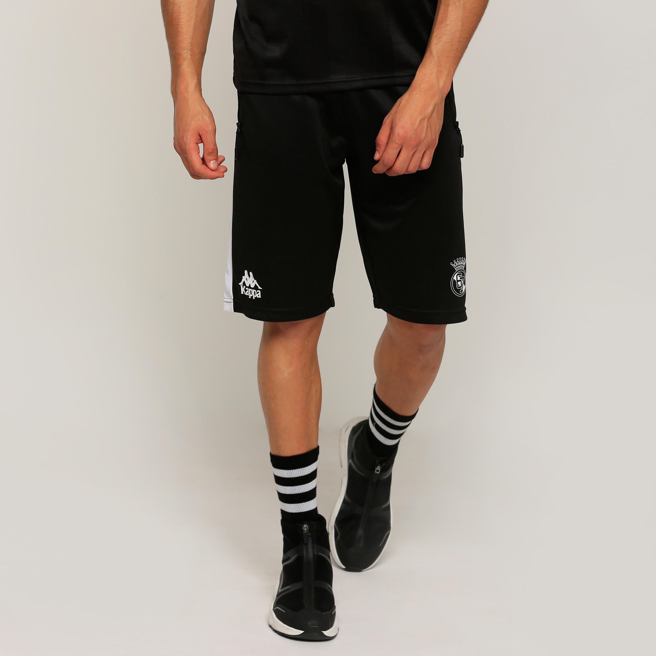 Kappa Printed Shorts with Pocket Detailing-men-clothing-sportswearandactivewear-bottoms-image-1